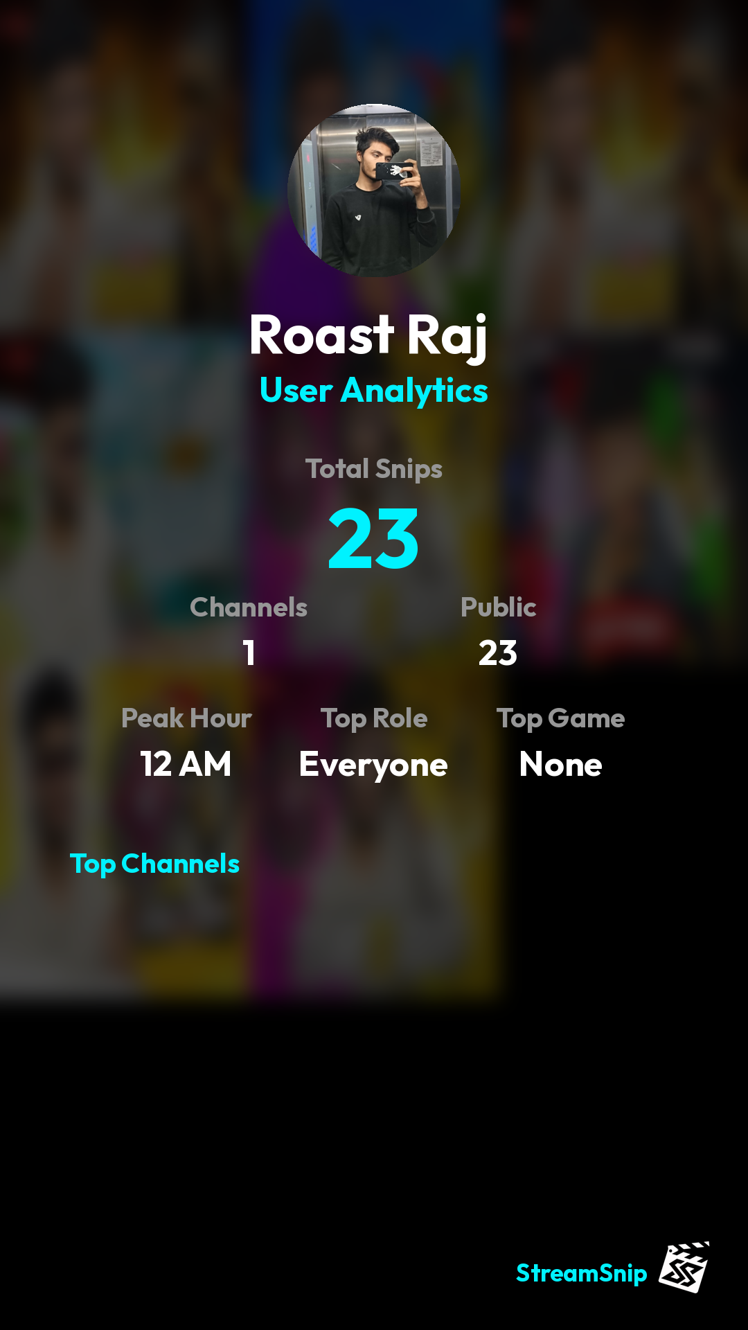 Stats Share Card