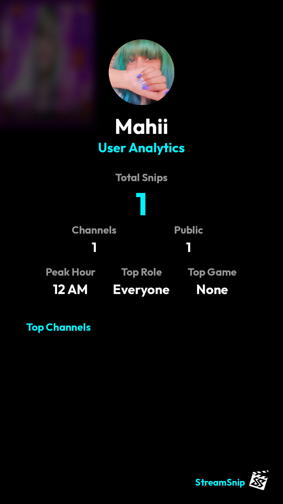 Stats Share Card