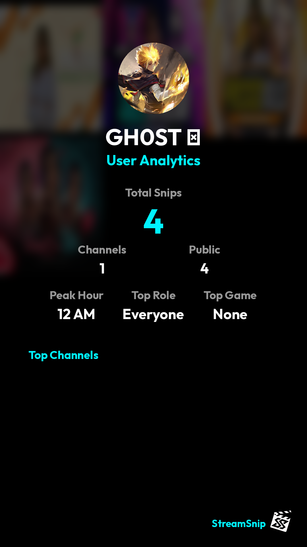 Stats Share Card