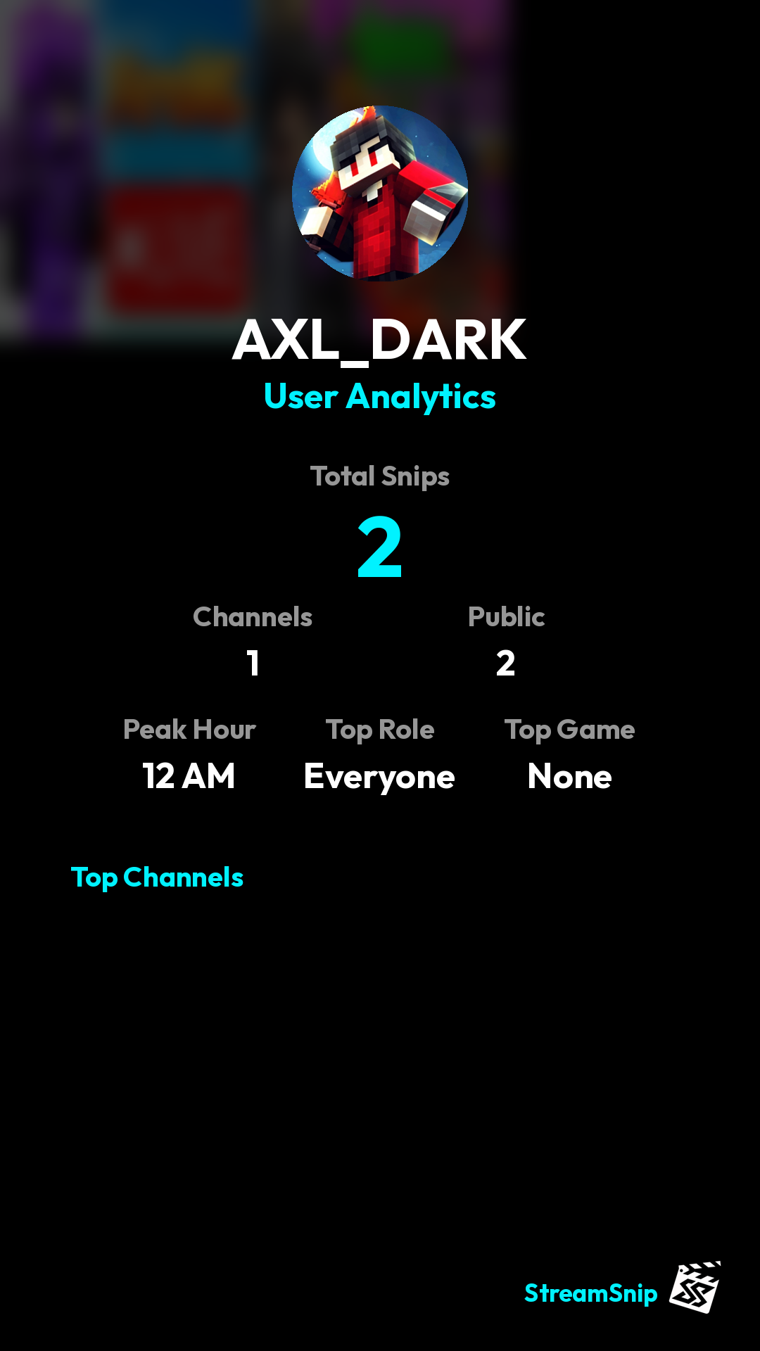 Stats Share Card