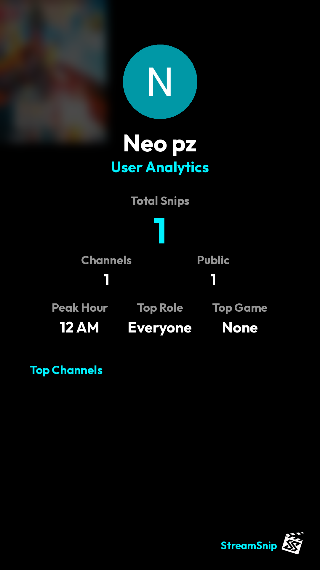Stats Share Card