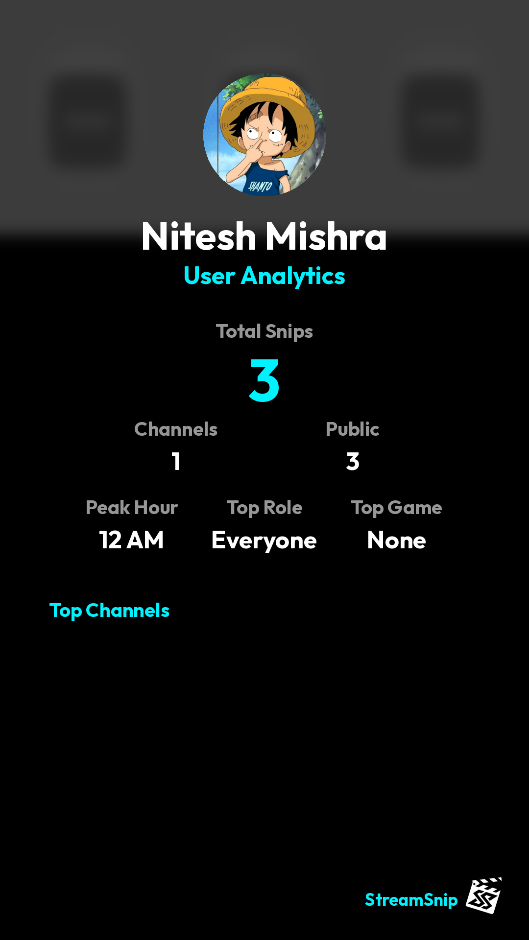 Stats Share Card