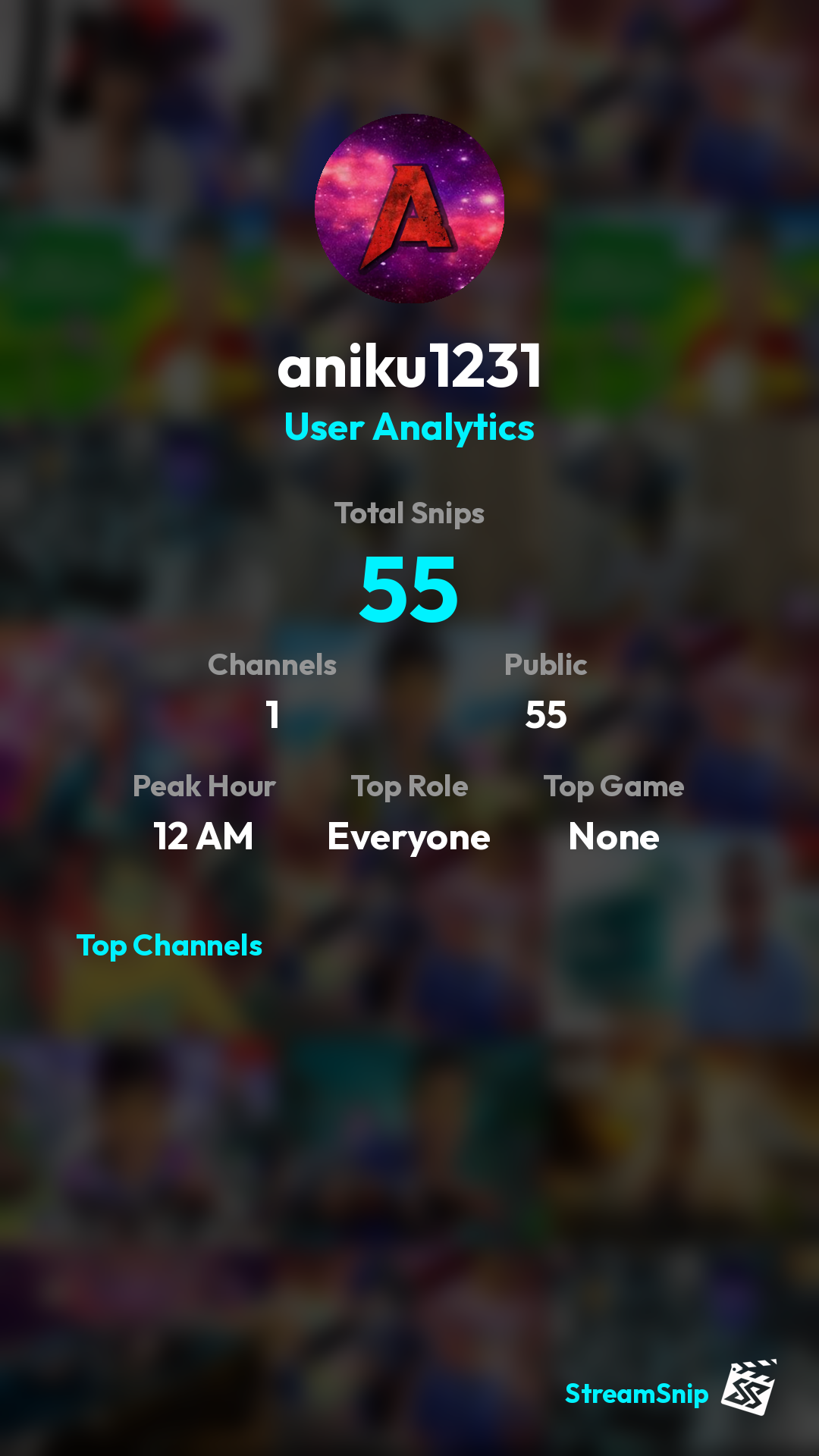 Stats Share Card