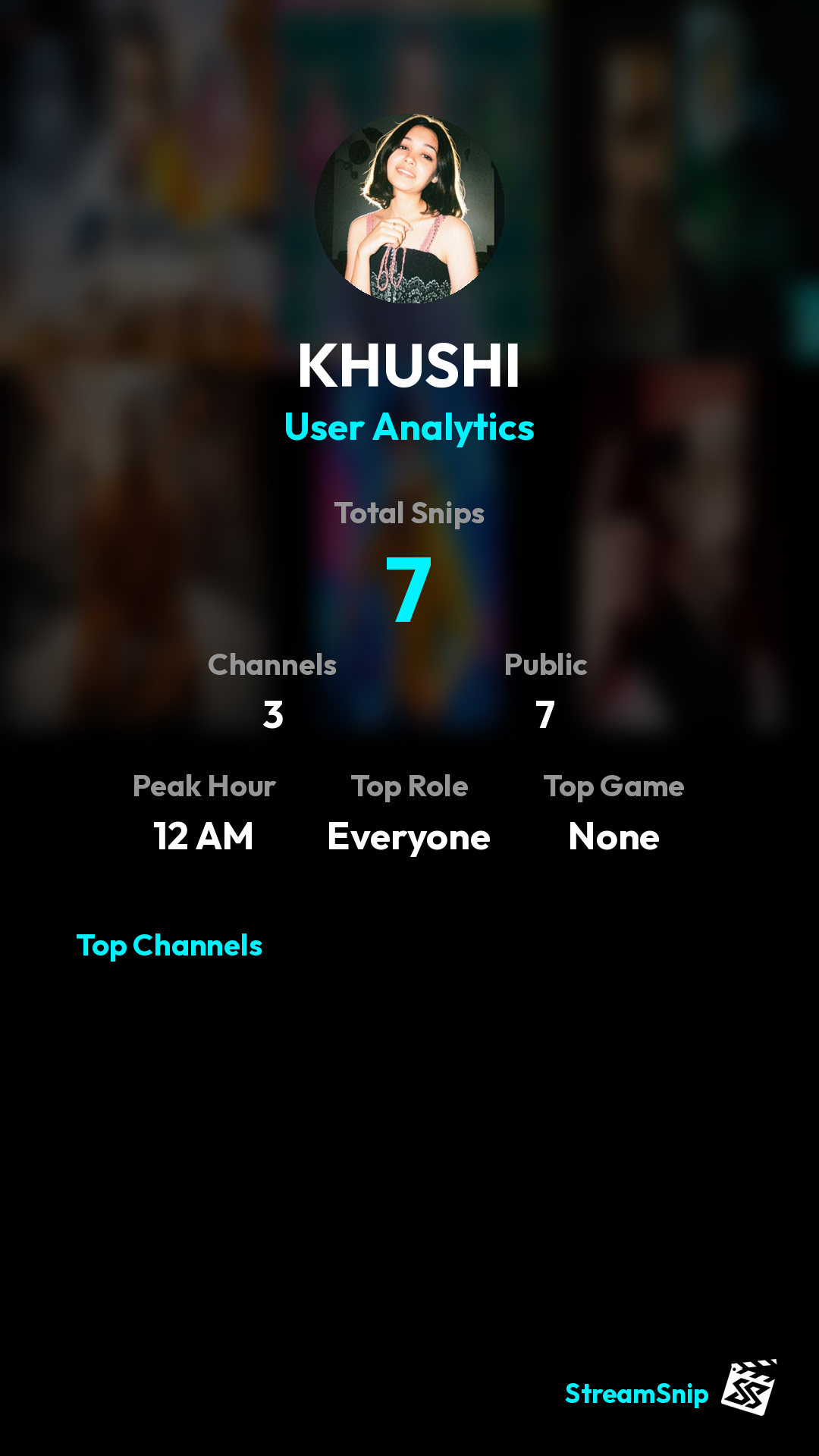 Stats Share Card
