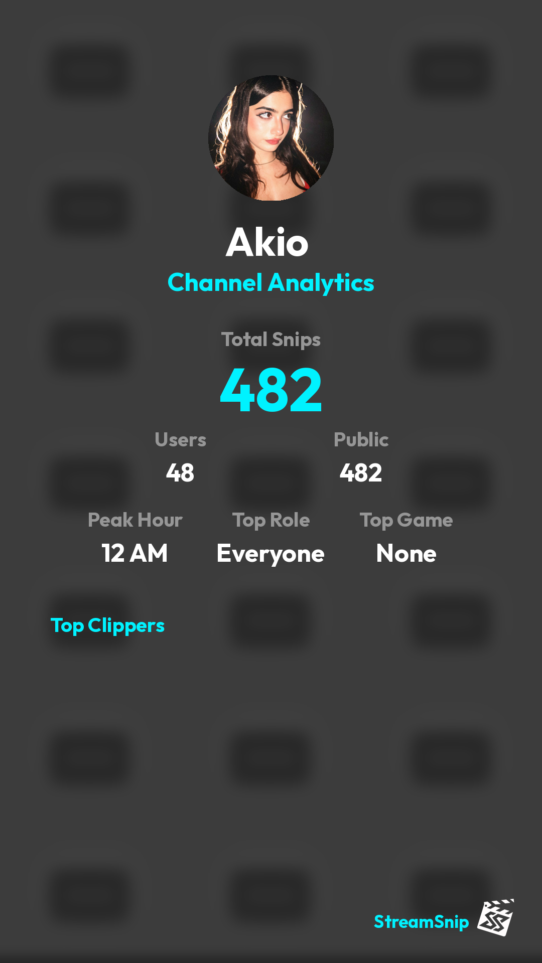 Stats Share Card