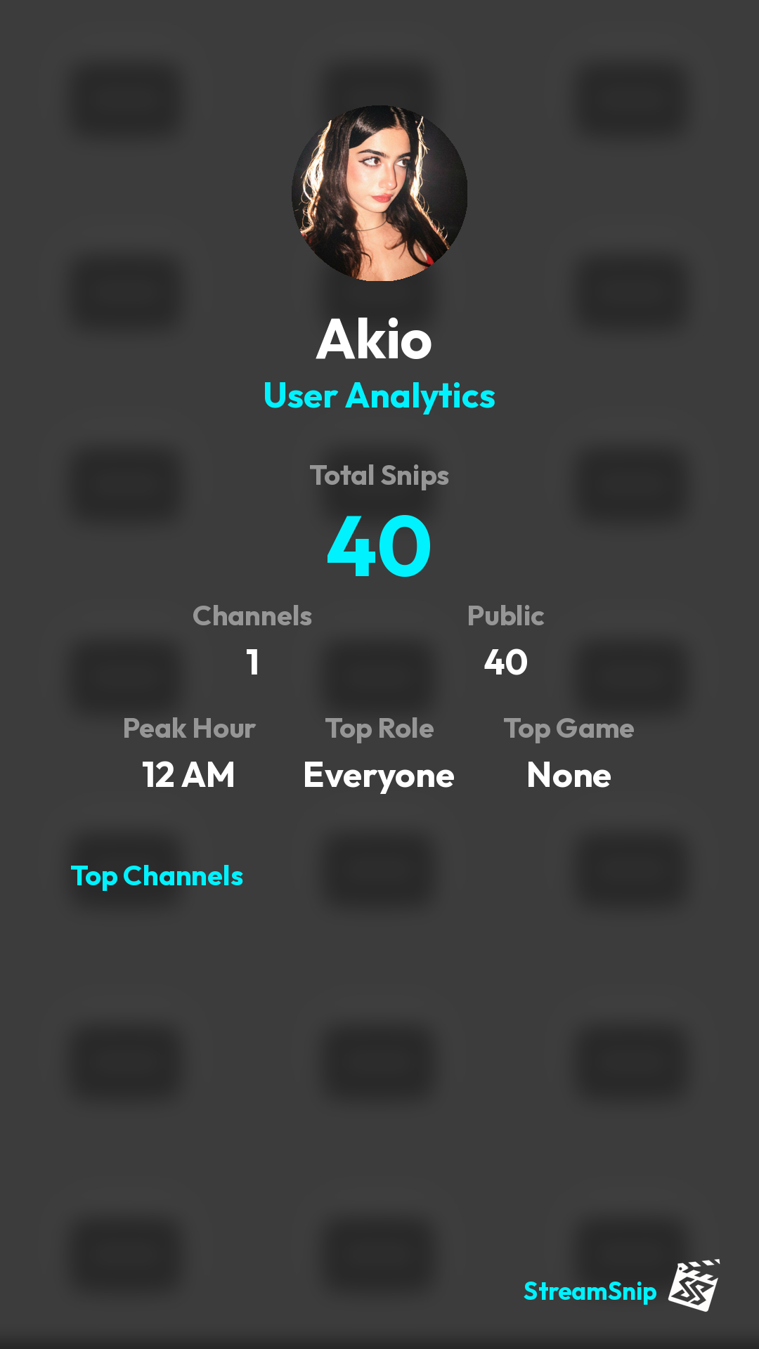 Stats Share Card
