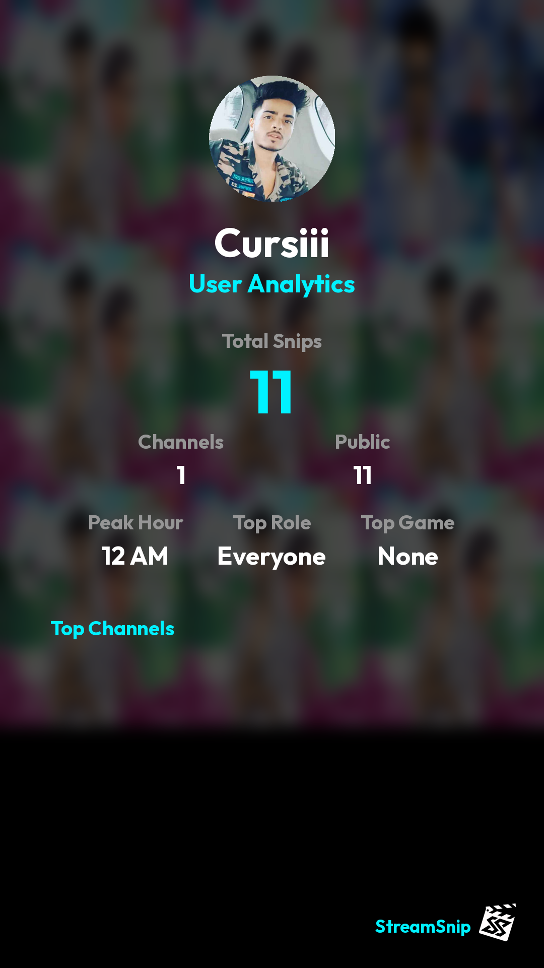Stats Share Card