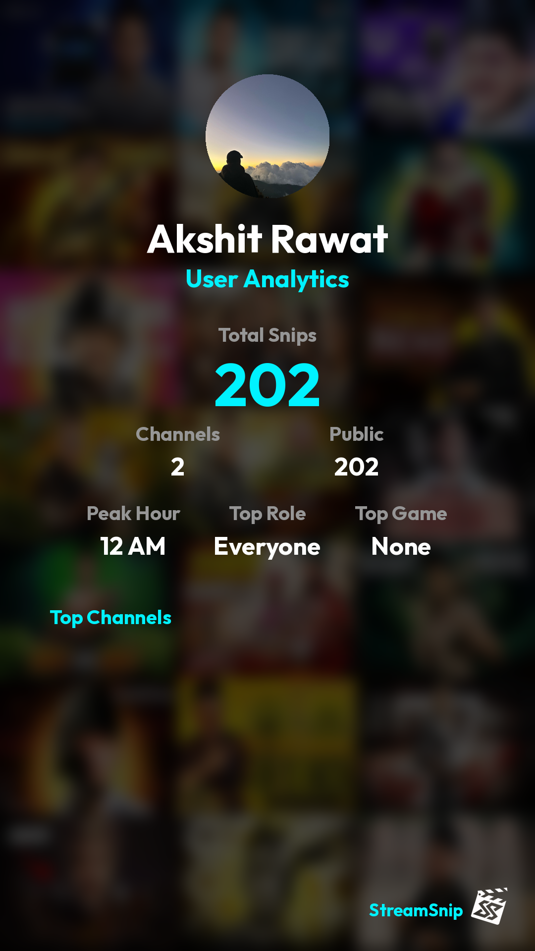 Stats Share Card