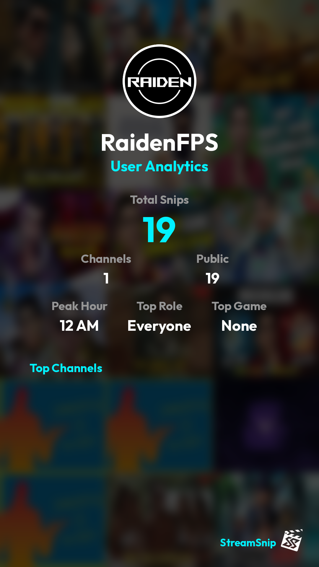 Stats Share Card