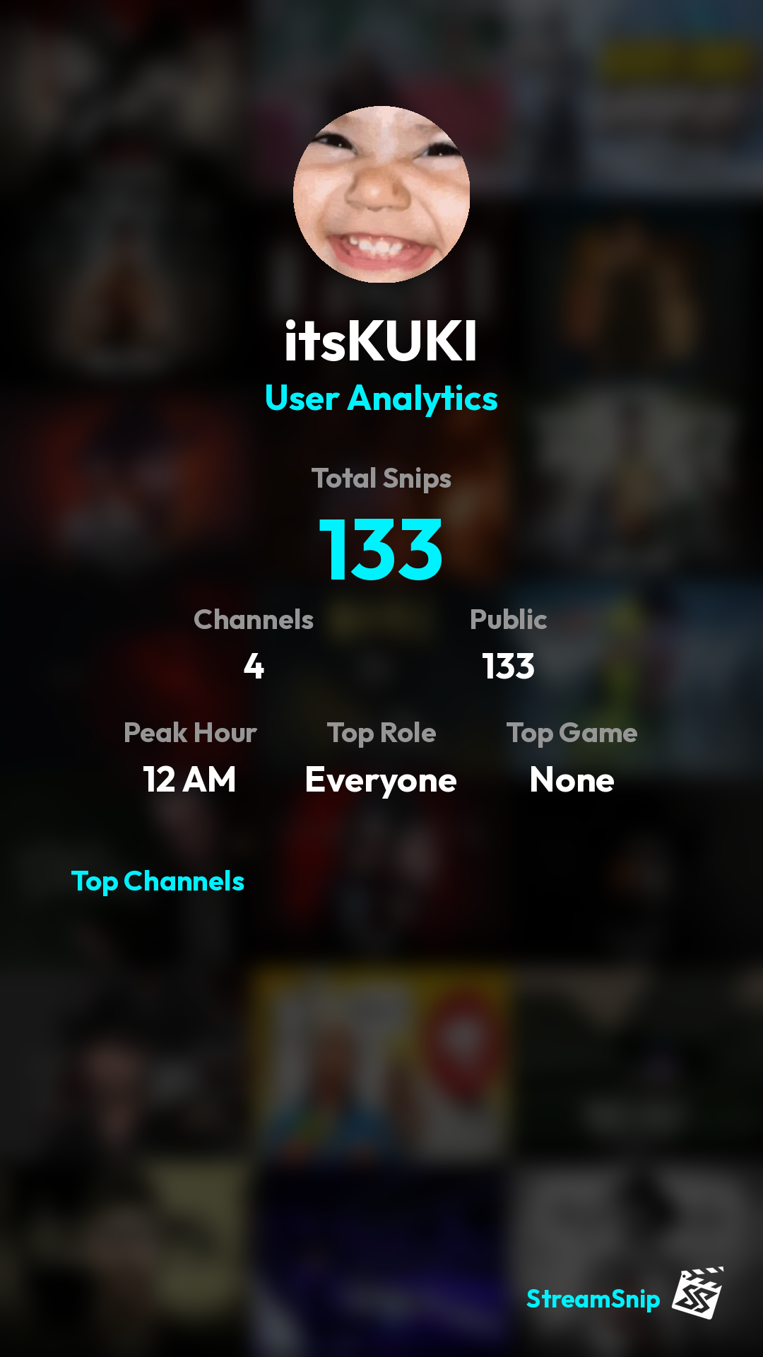 Stats Share Card