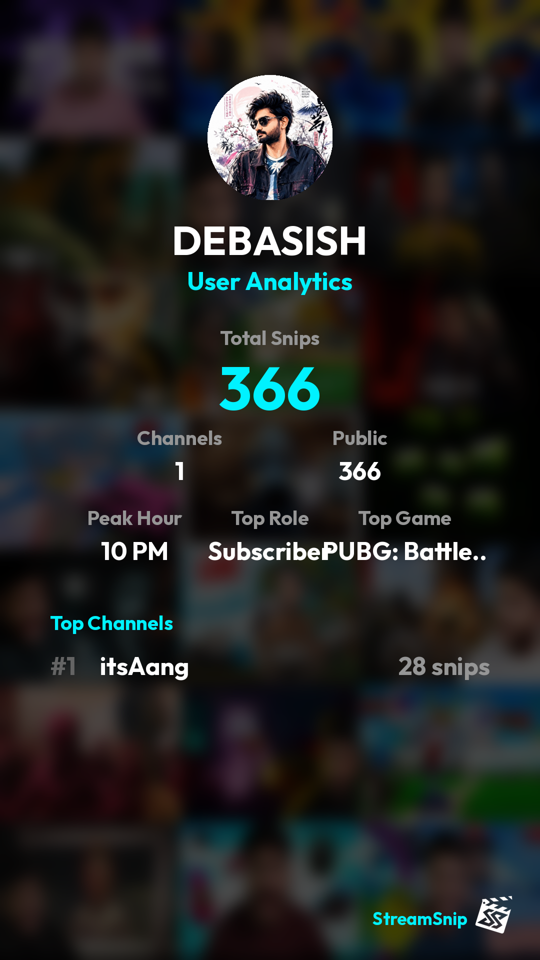 Stats Share Card