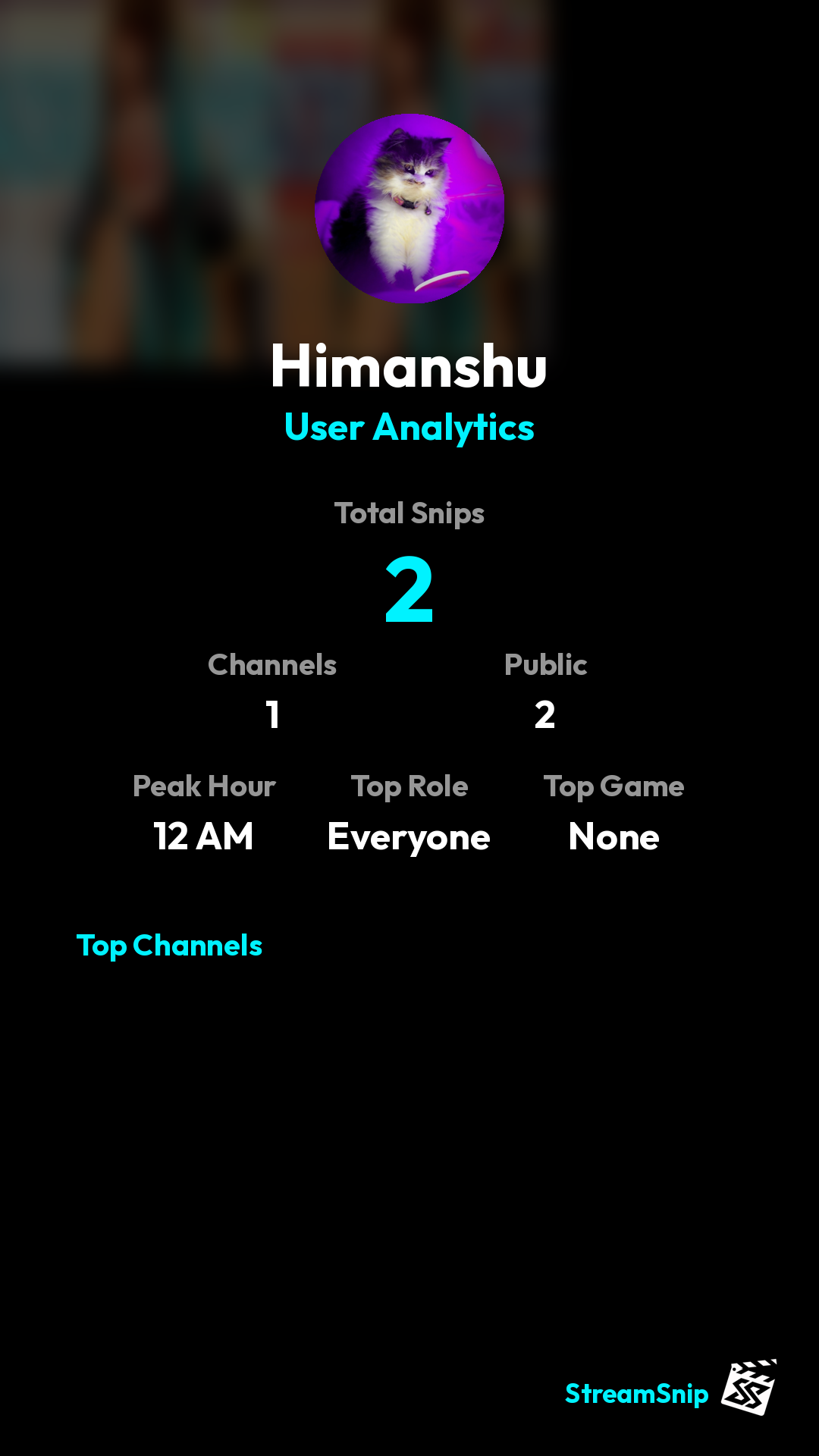 Stats Share Card
