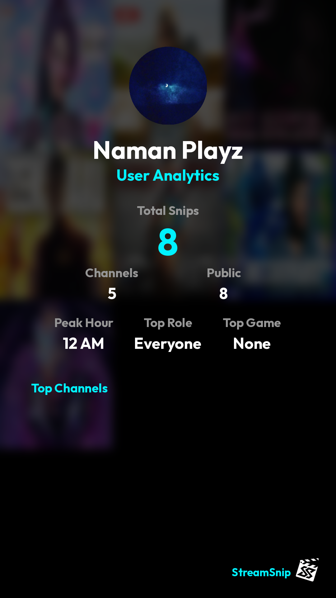 Stats Share Card