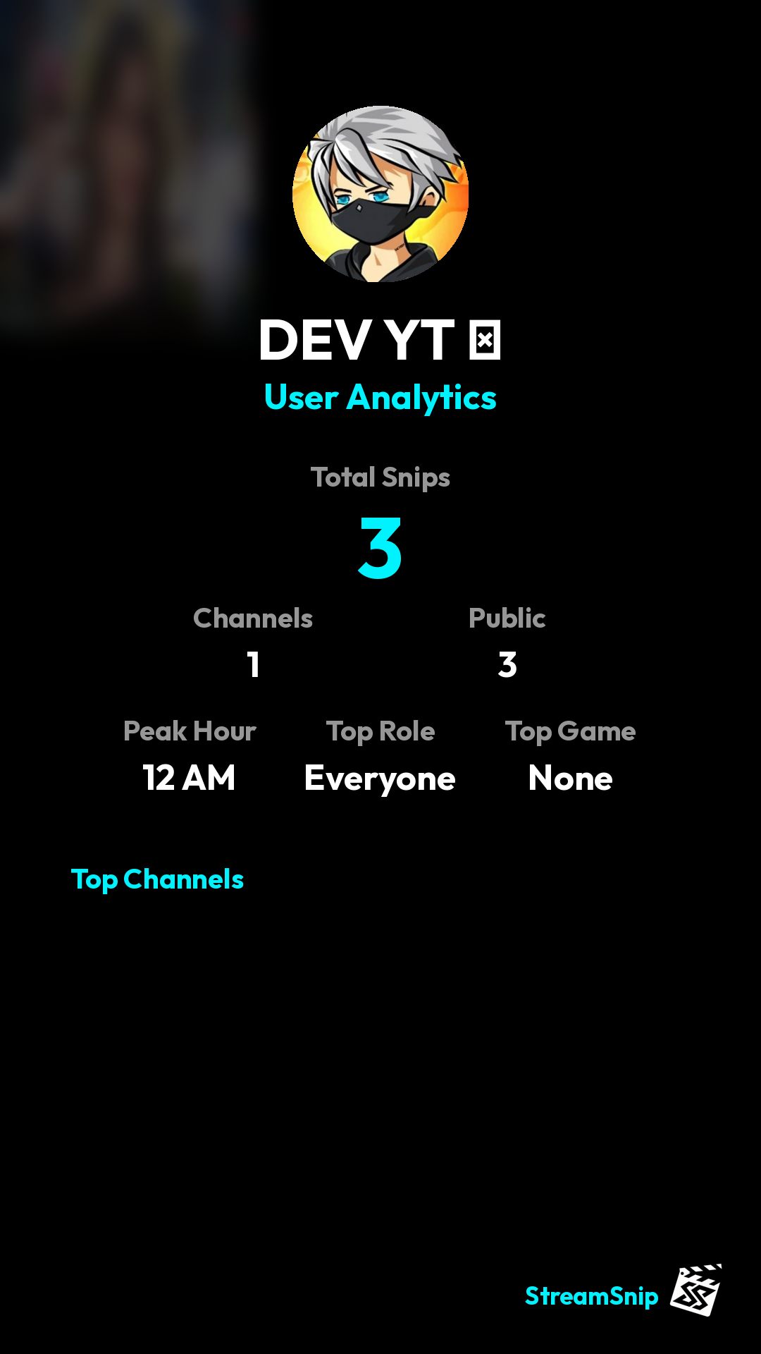 Stats Share Card