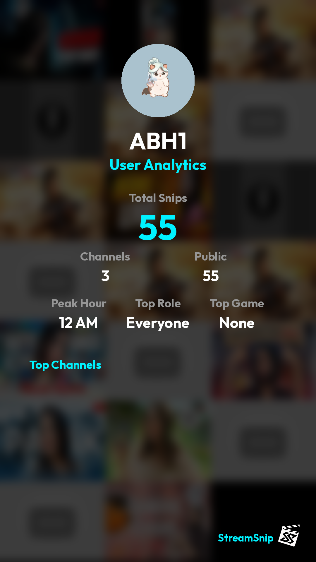 Stats Share Card