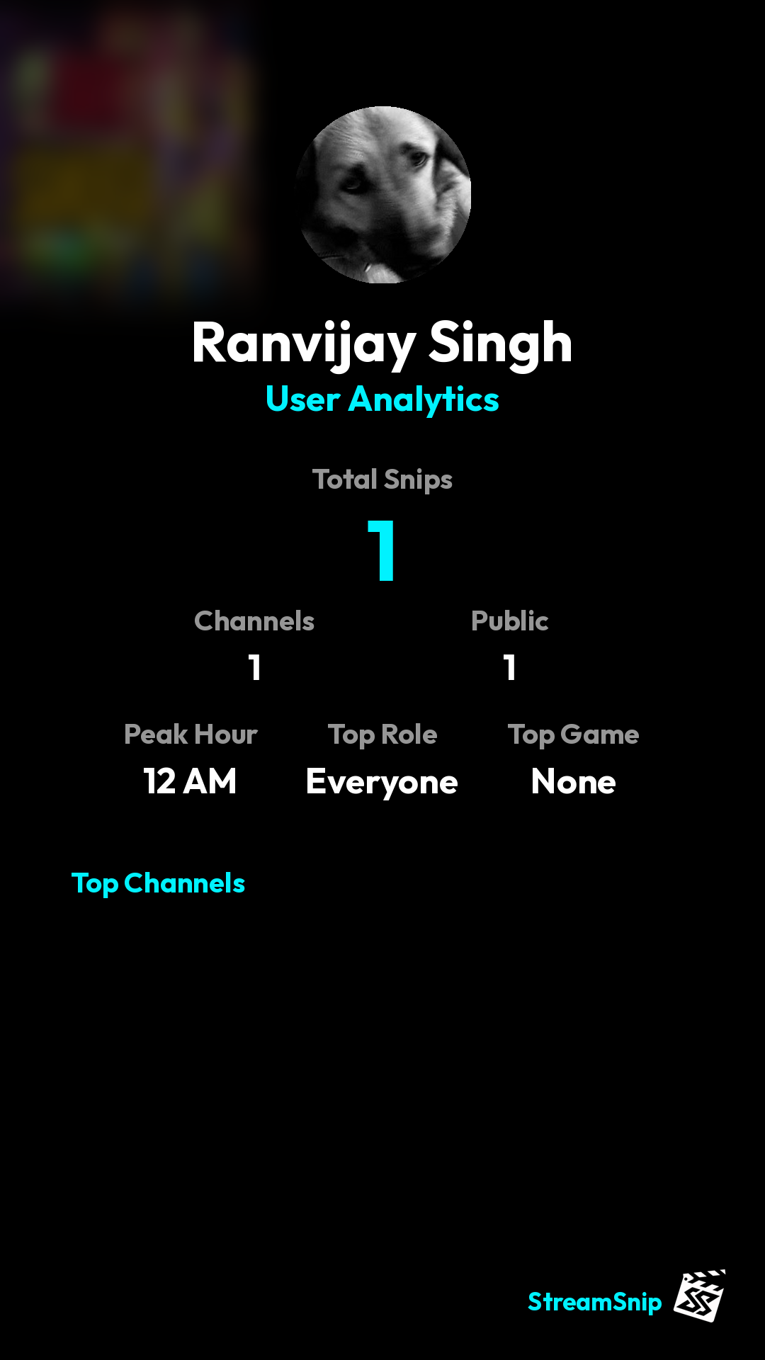 Stats Share Card