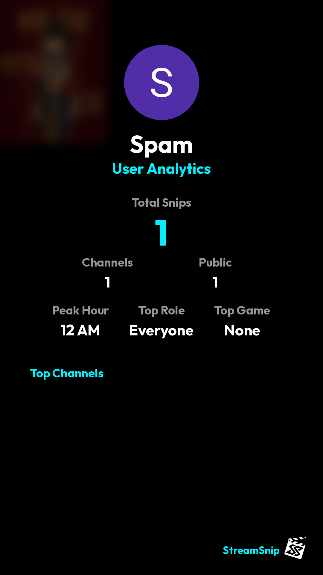 Stats Share Card