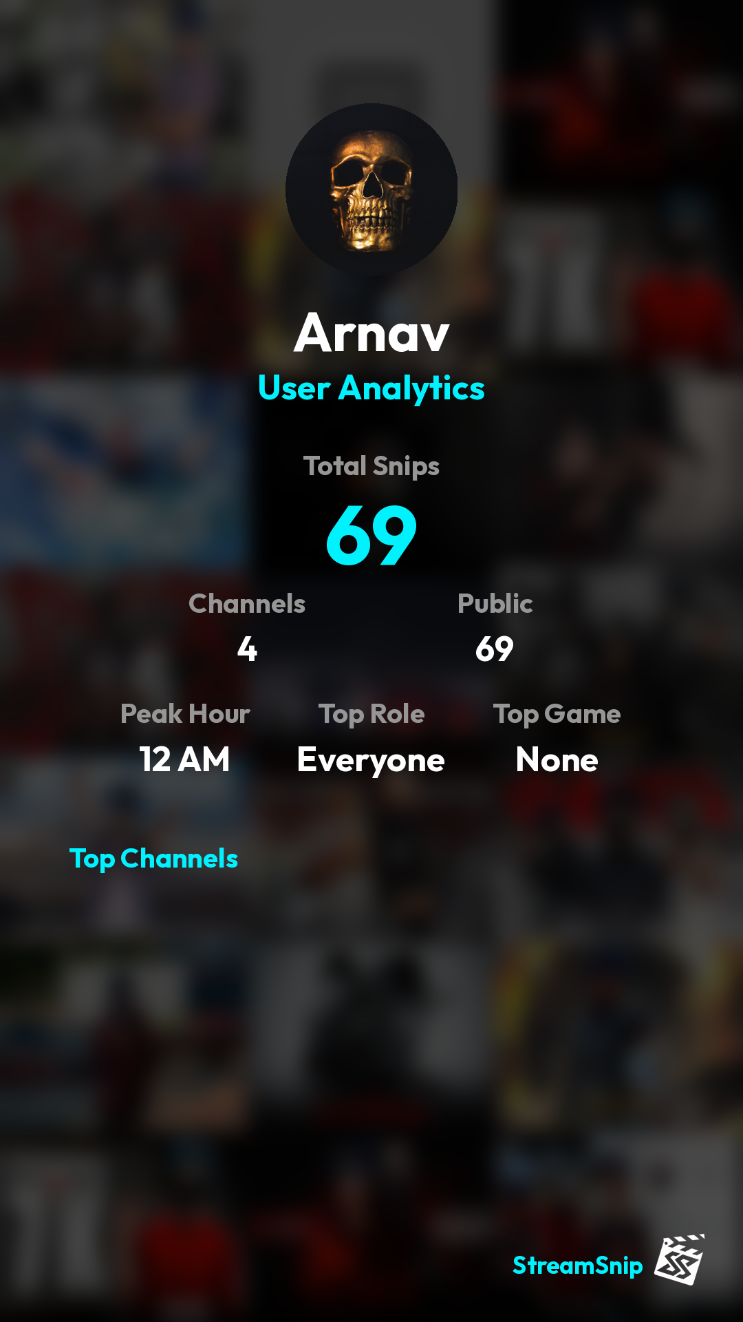Stats Share Card