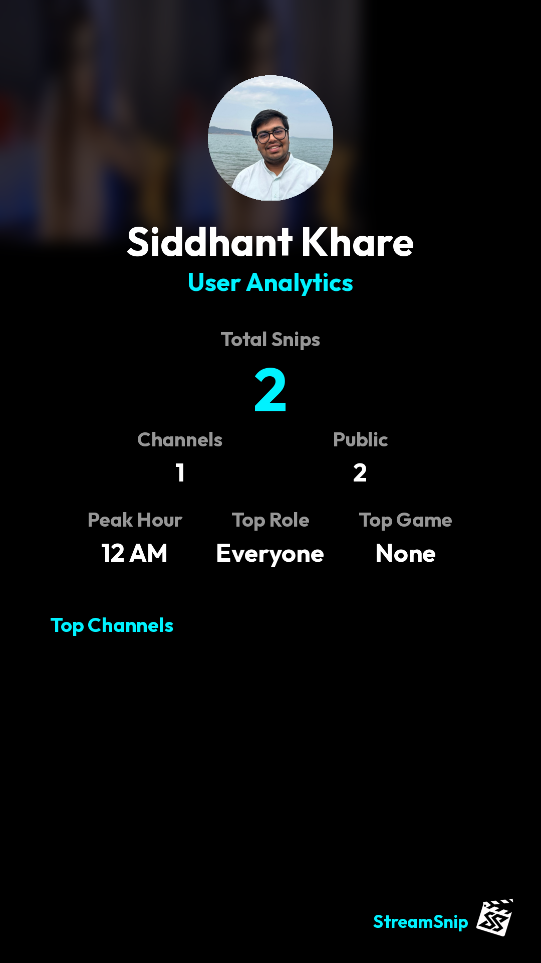 Stats Share Card
