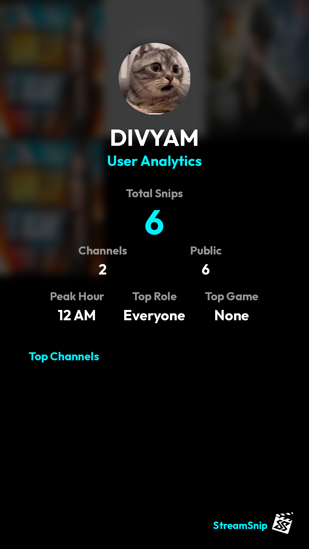 Stats Share Card