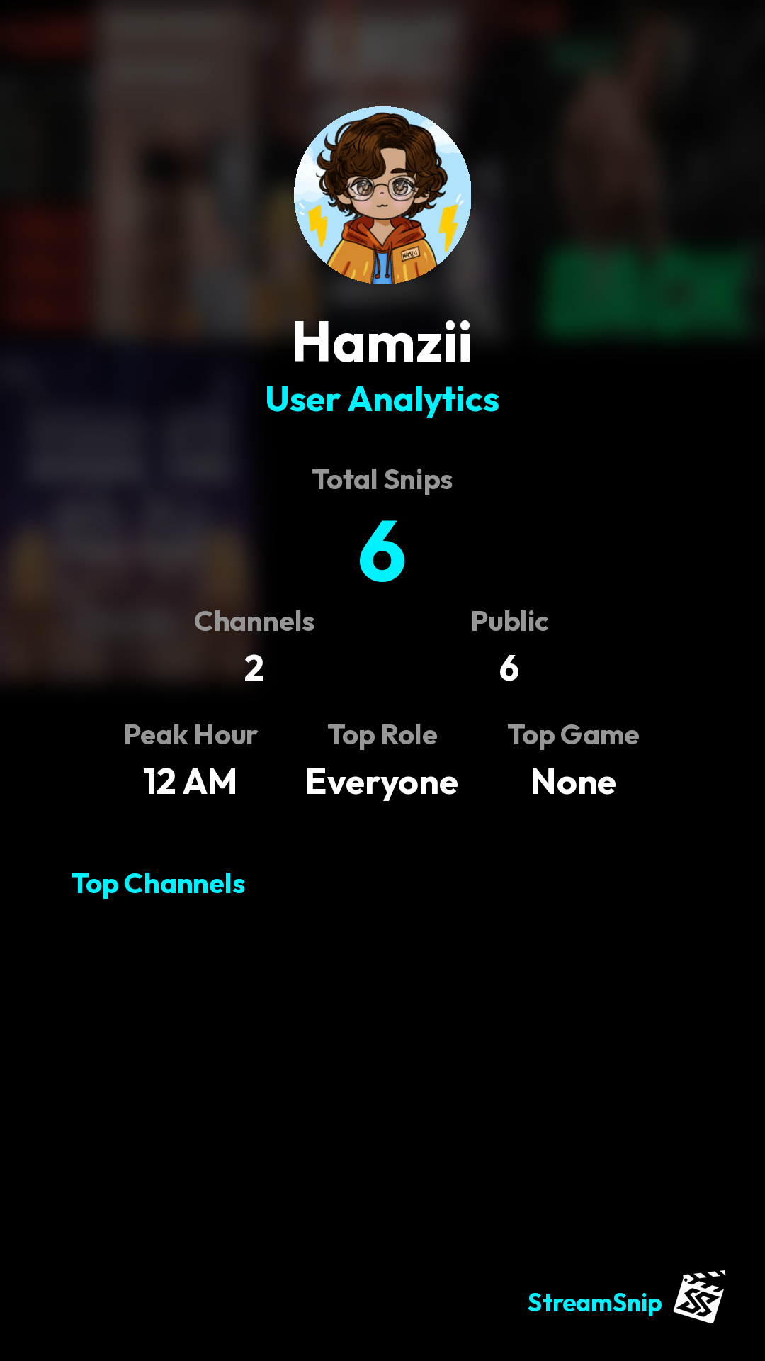 Stats Share Card