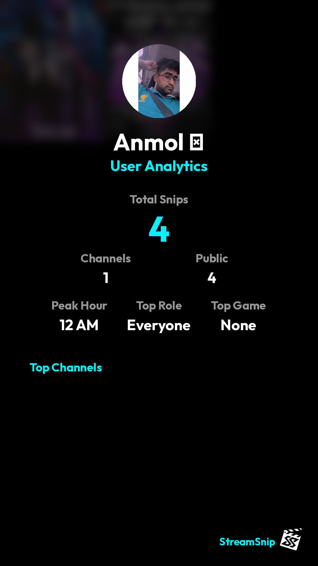 Stats Share Card