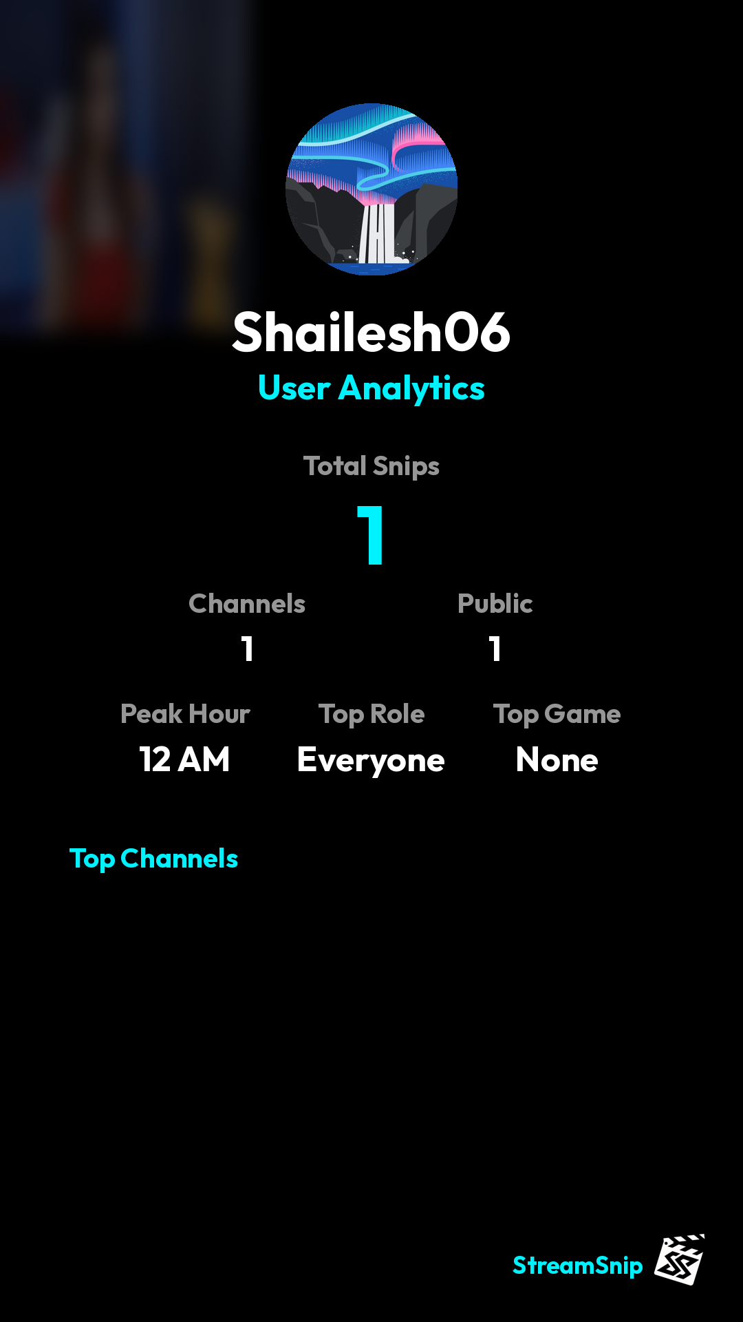 Stats Share Card