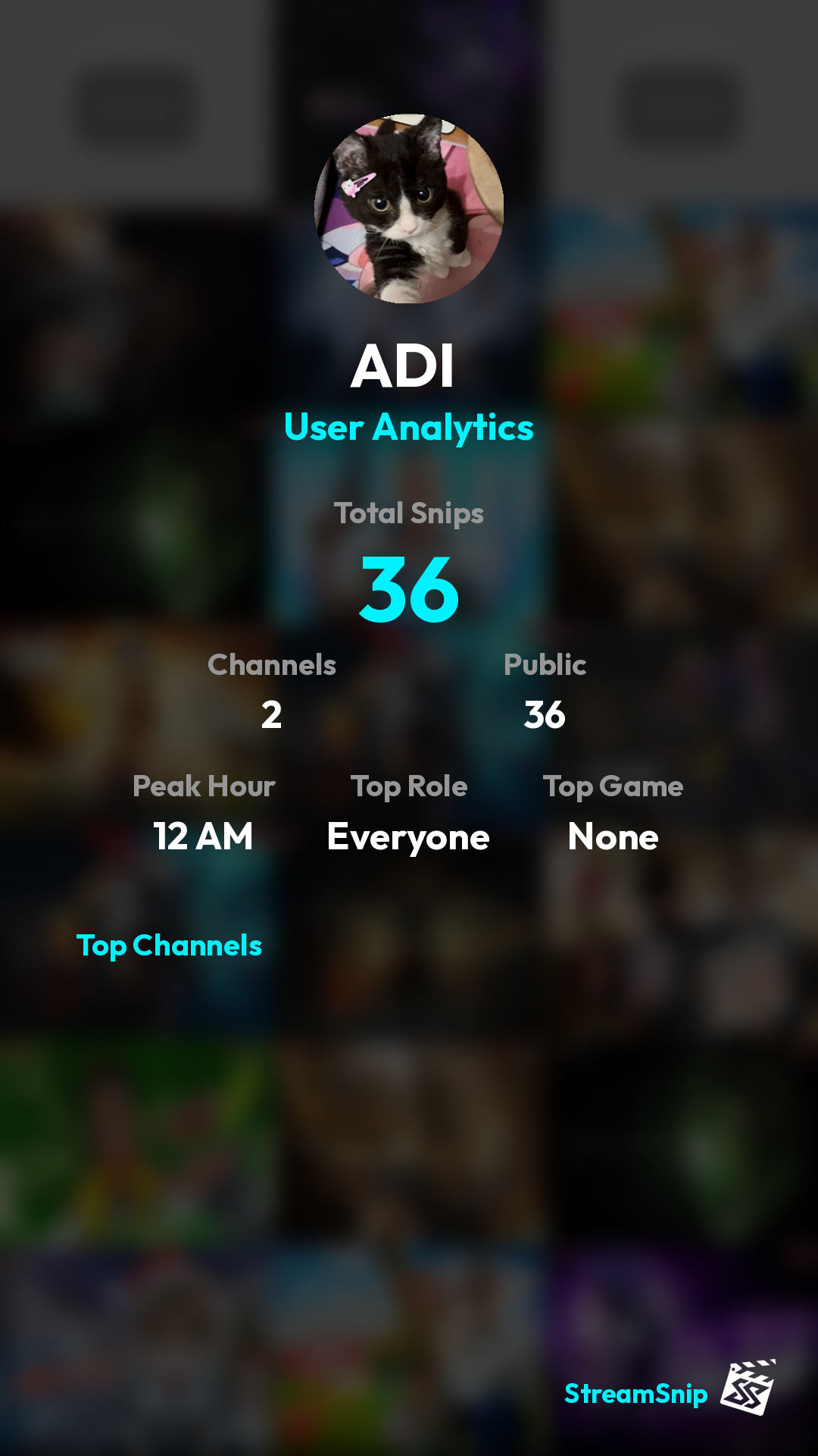 Stats Share Card