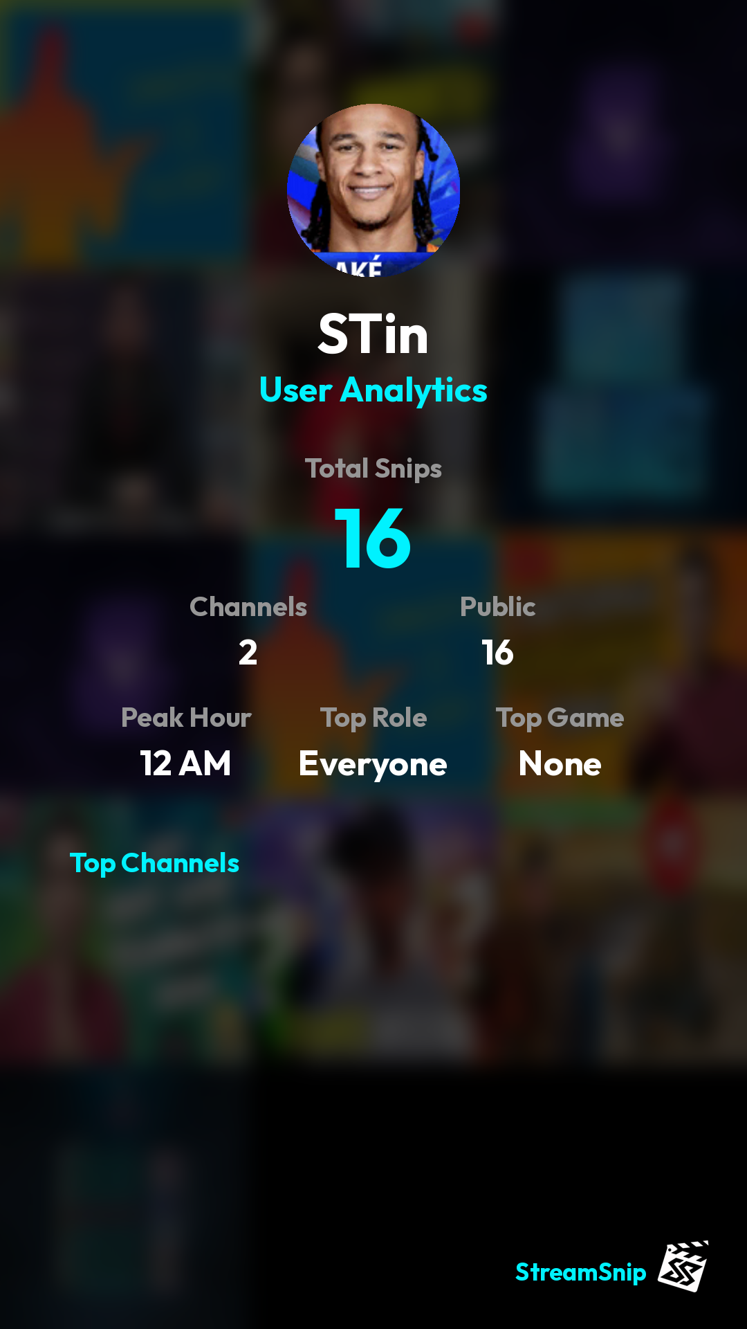 Stats Share Card