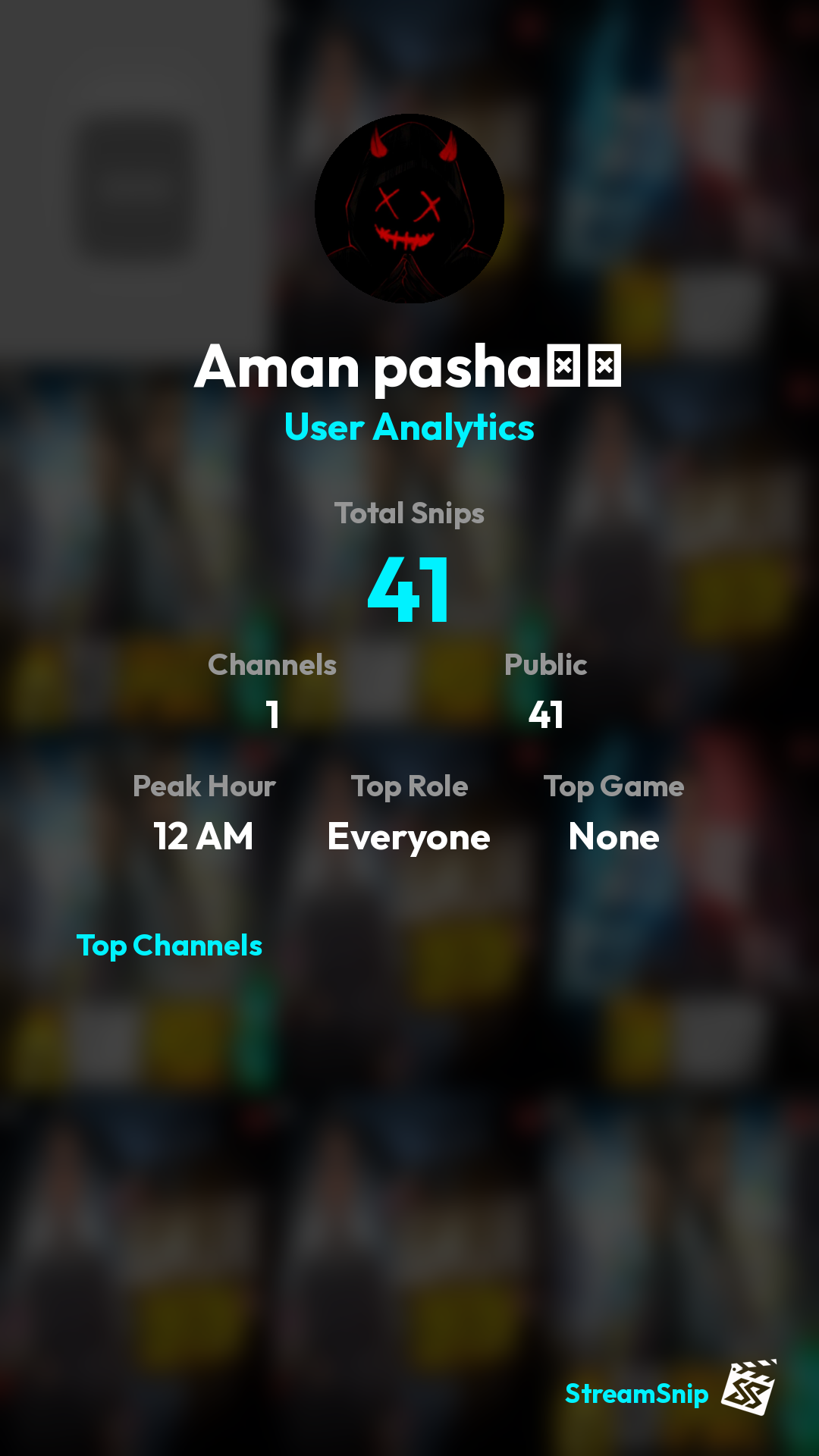 Stats Share Card