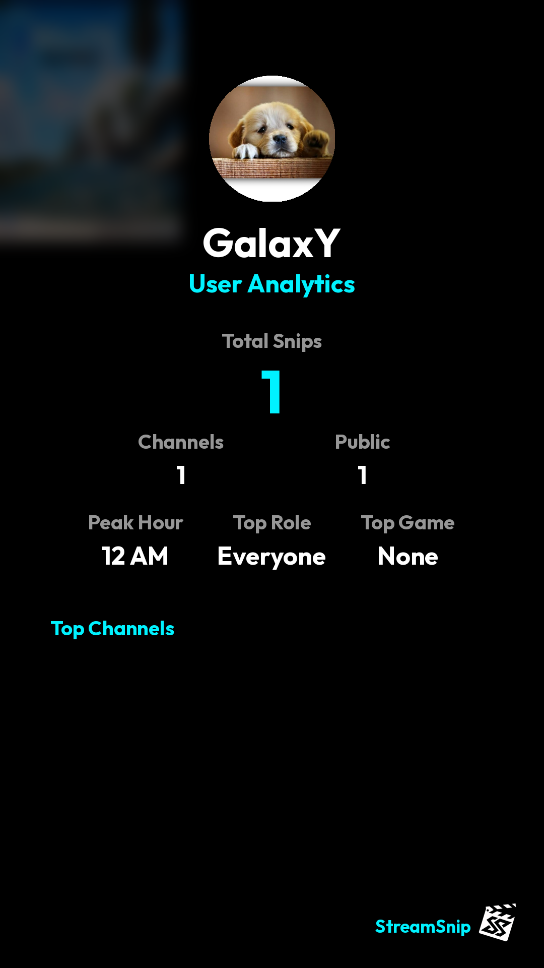 Stats Share Card
