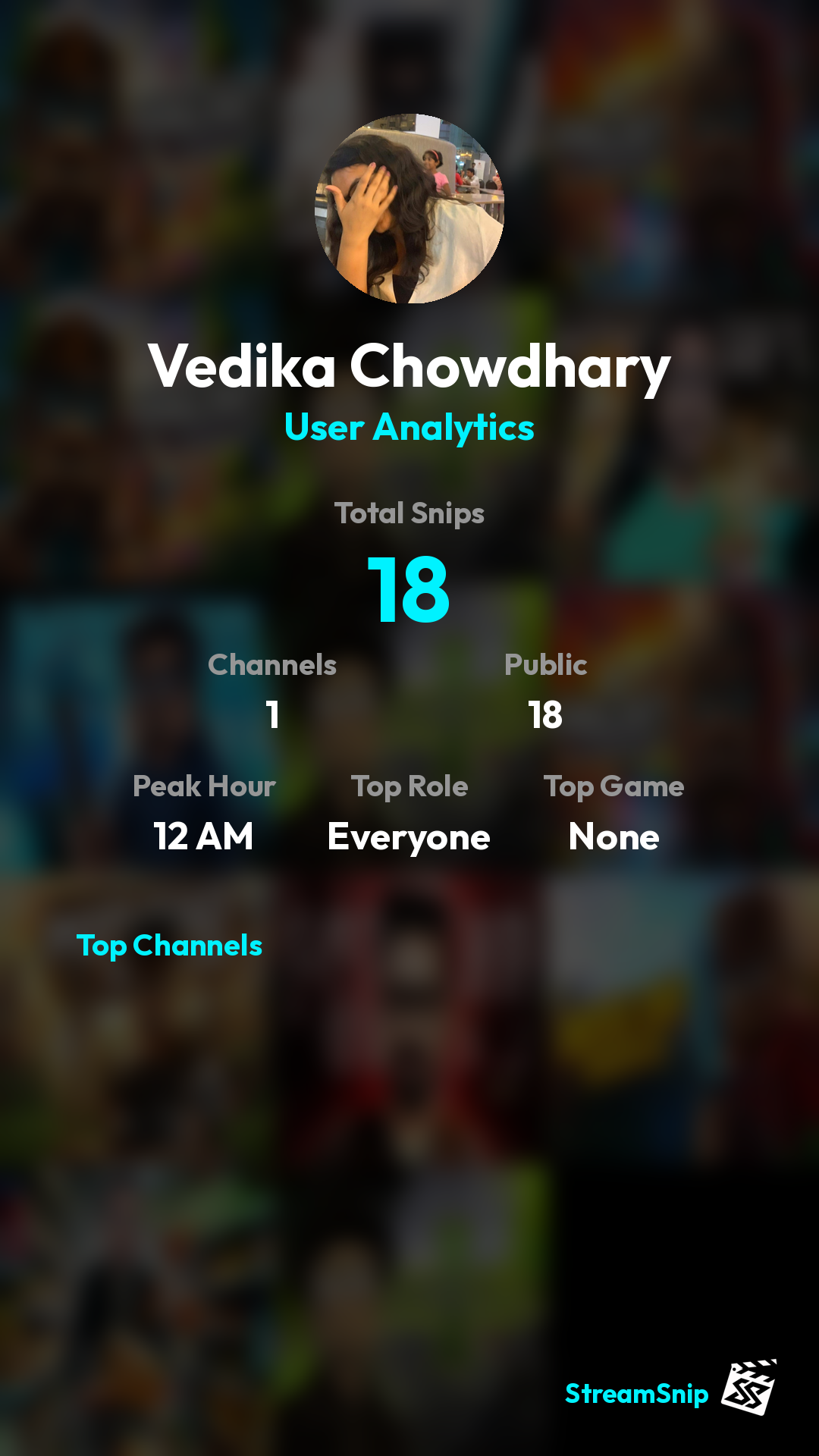 Stats Share Card