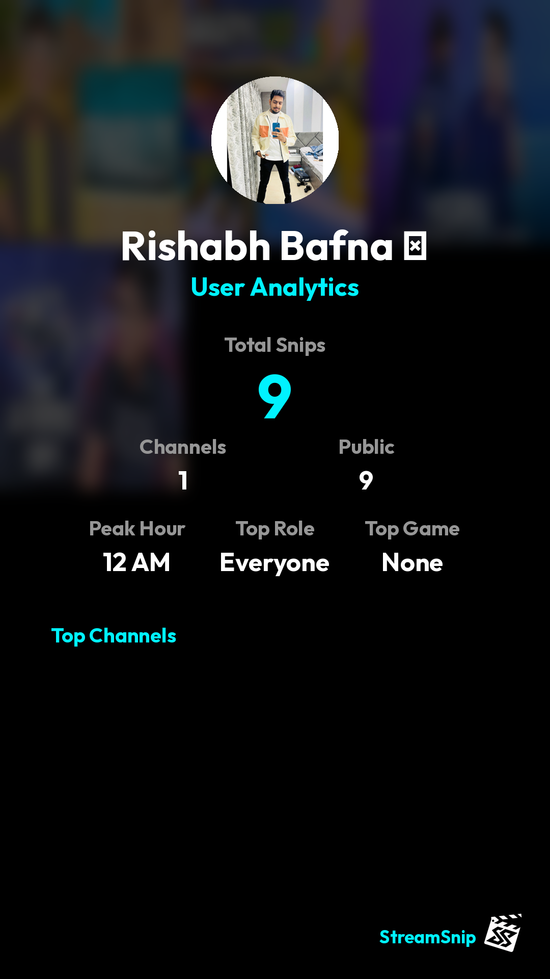 Stats Share Card