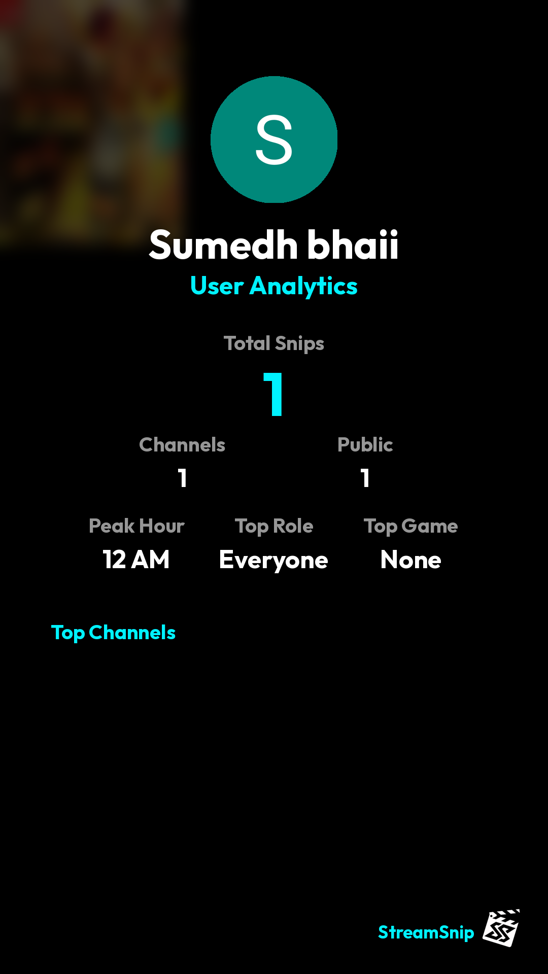 Stats Share Card