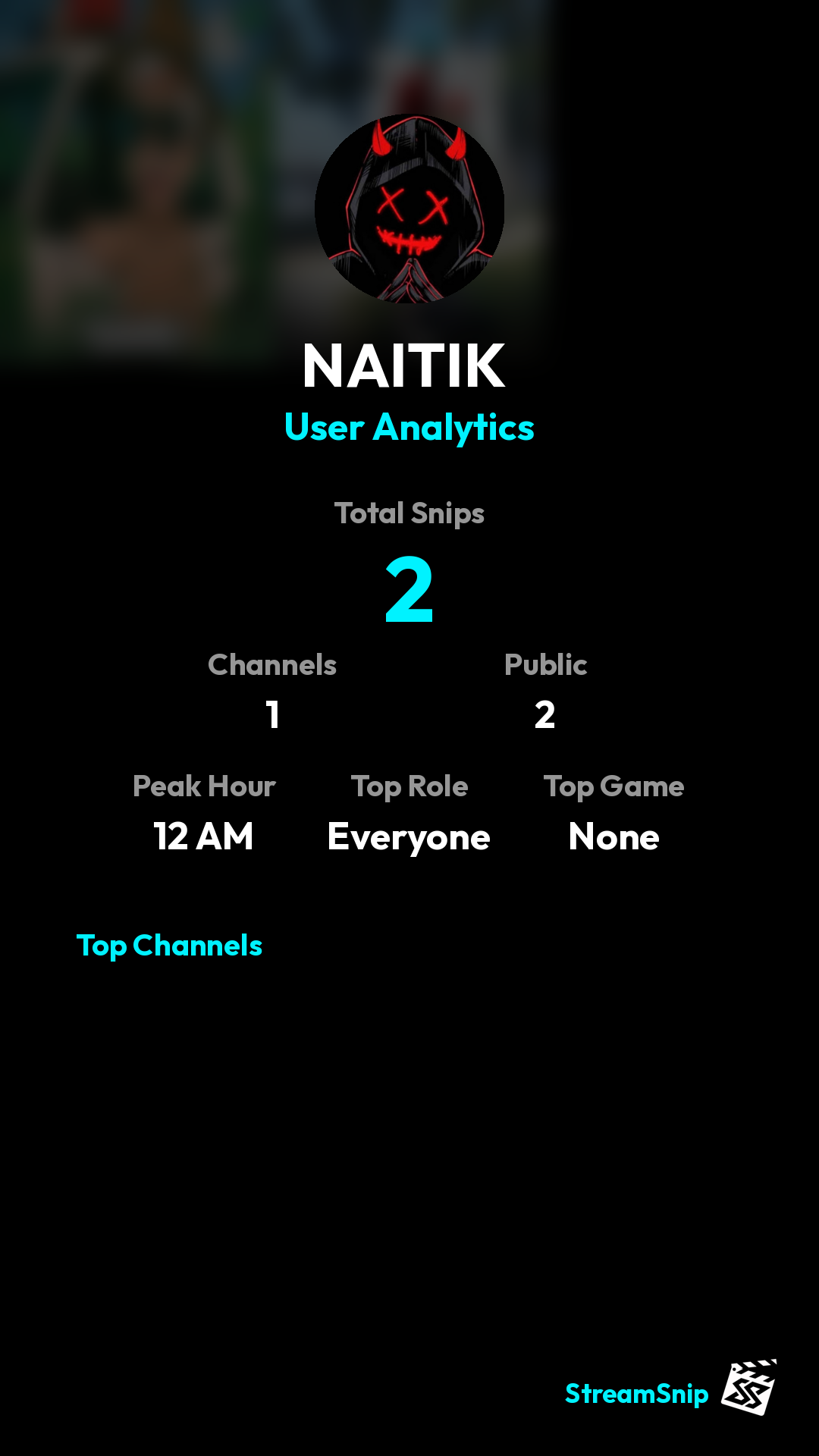 Stats Share Card