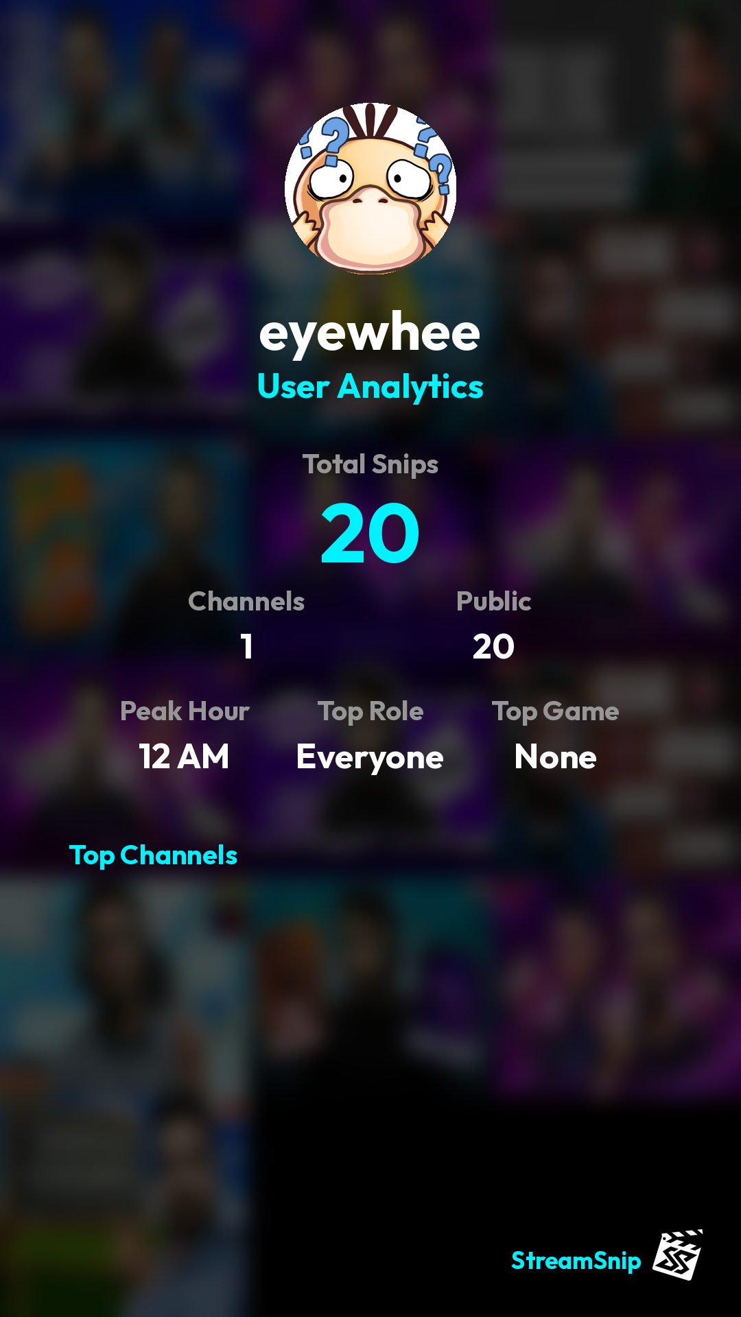 Stats Share Card