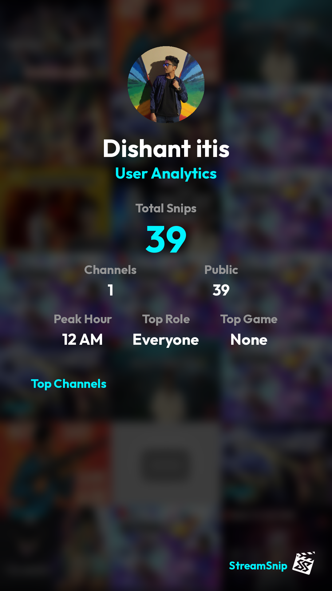 Stats Share Card