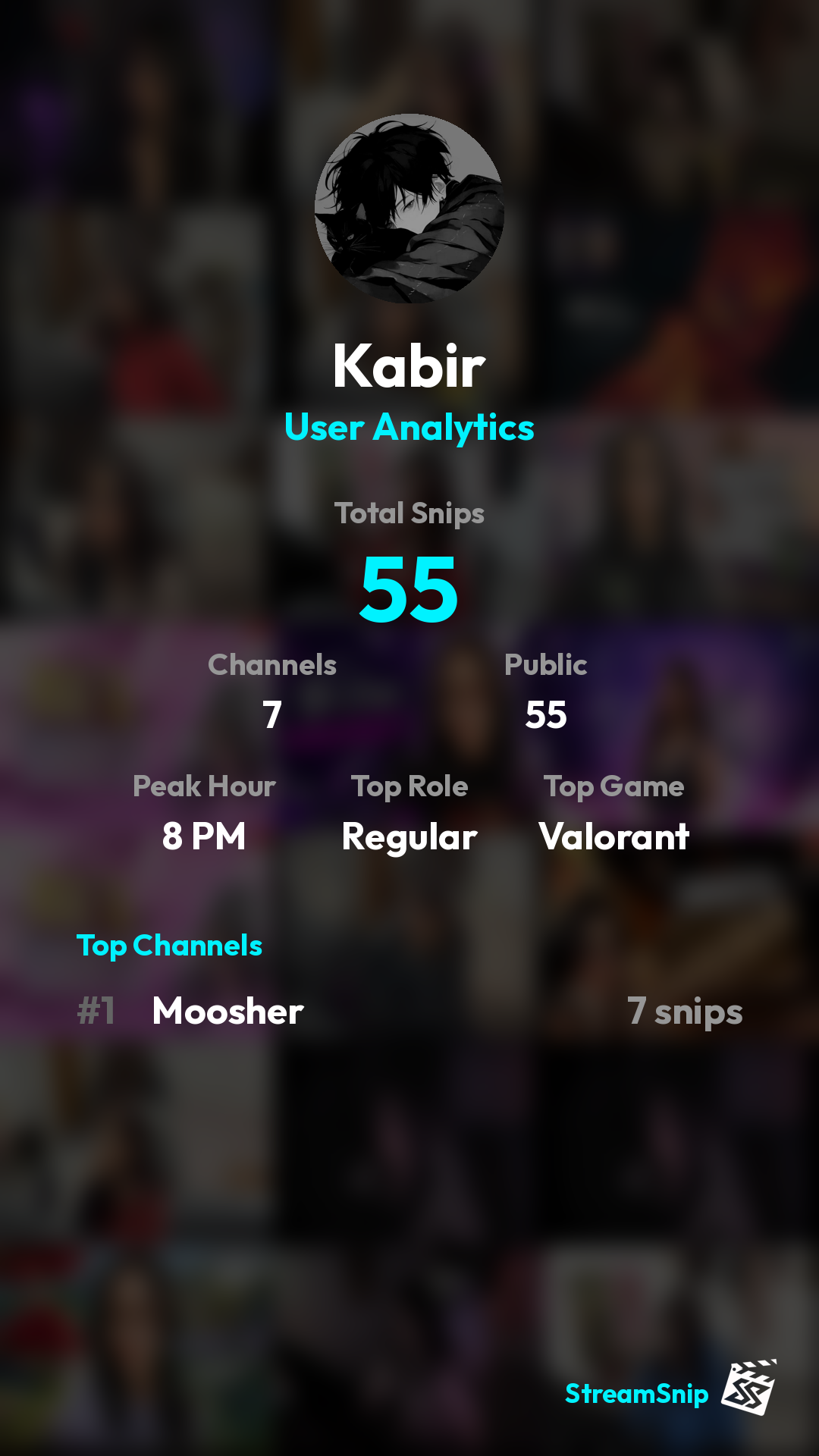 Stats Share Card