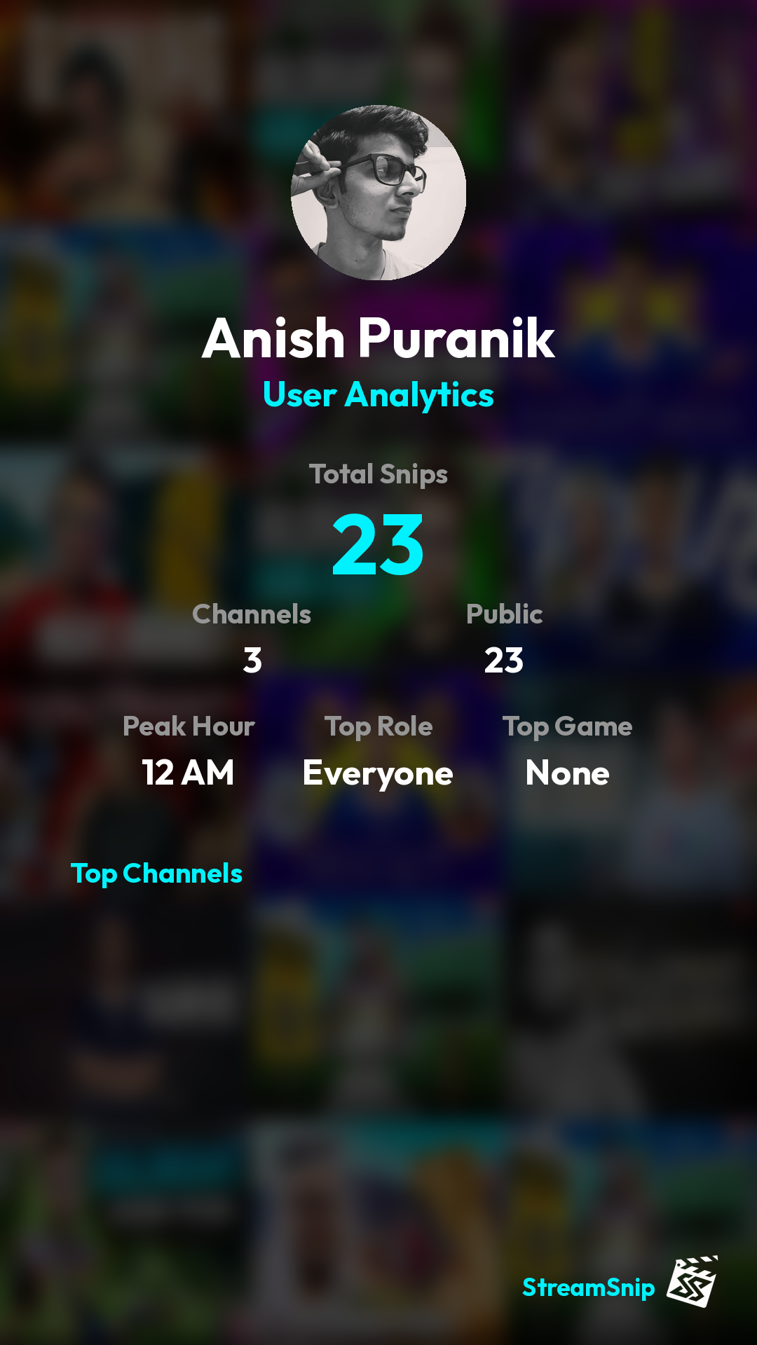Stats Share Card