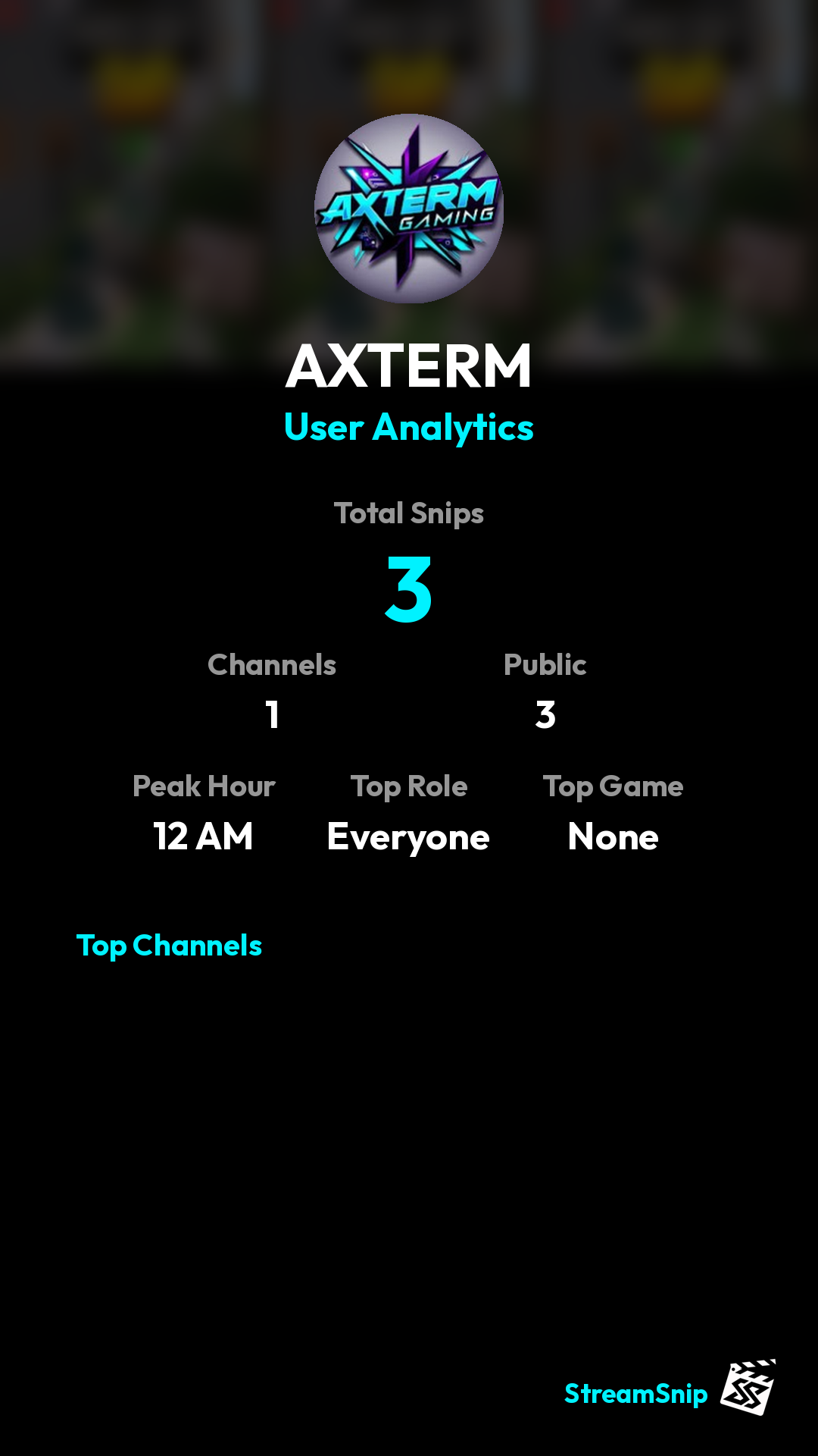 Stats Share Card
