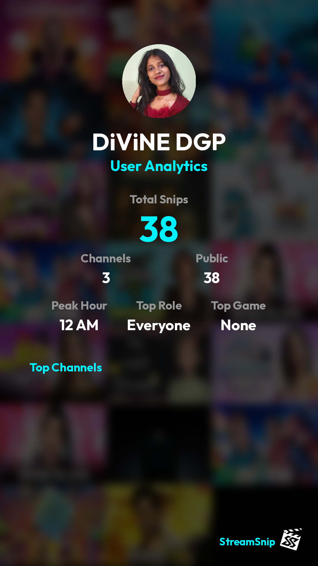 Stats Share Card