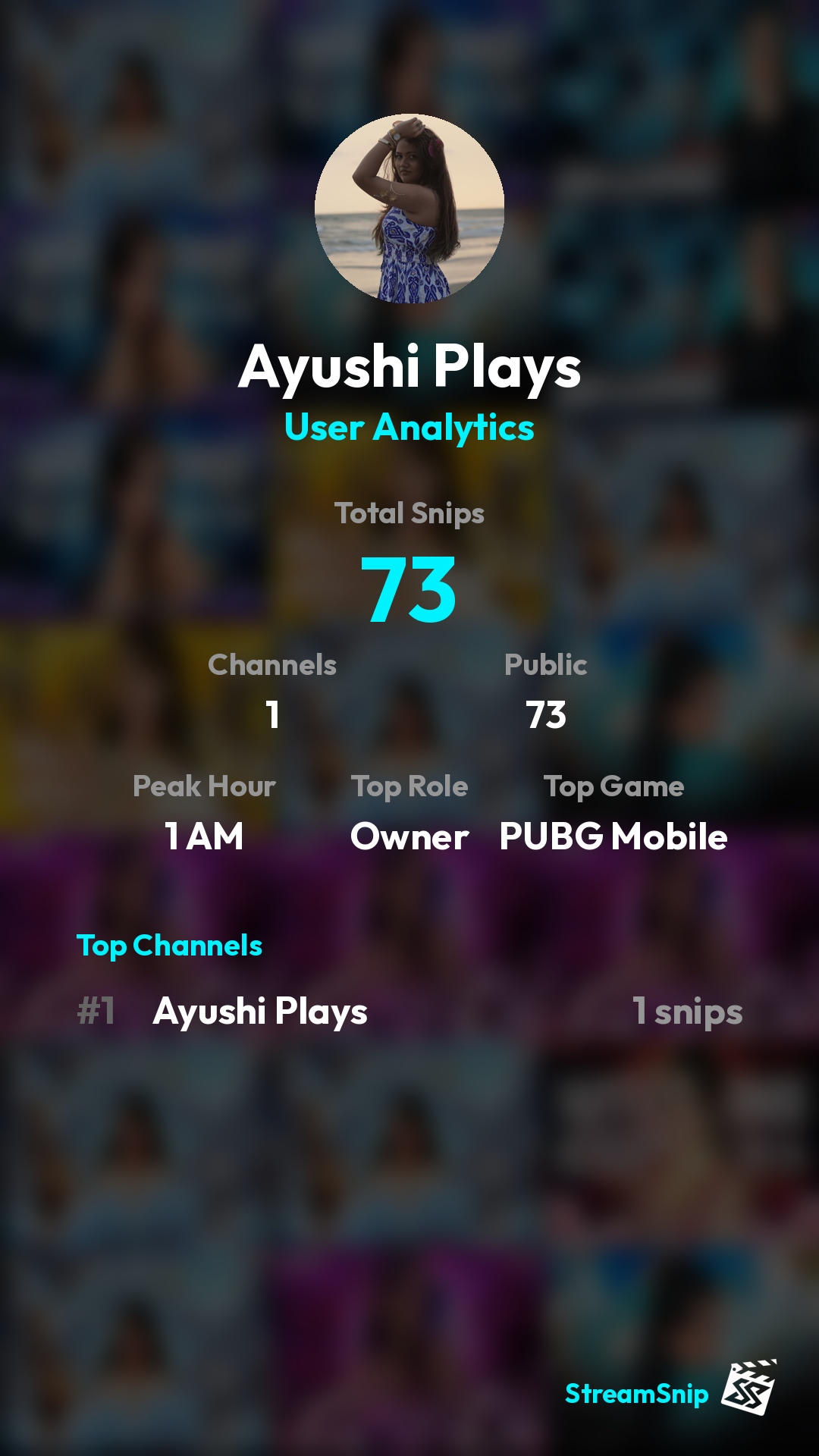 Stats Share Card