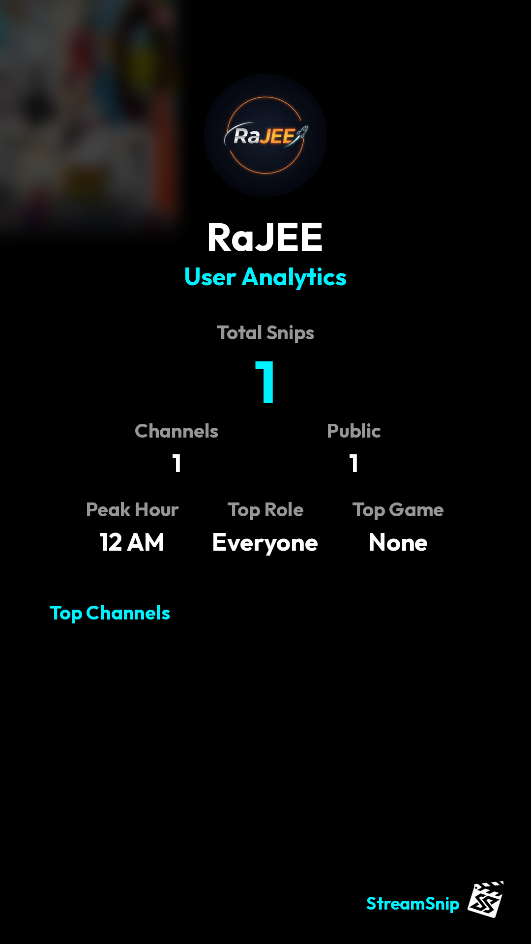 Stats Share Card