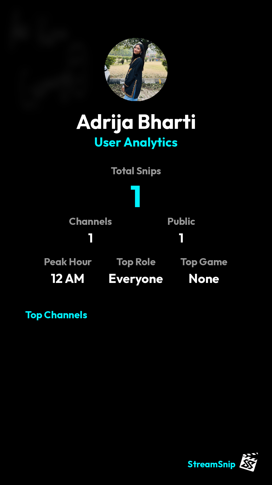Stats Share Card