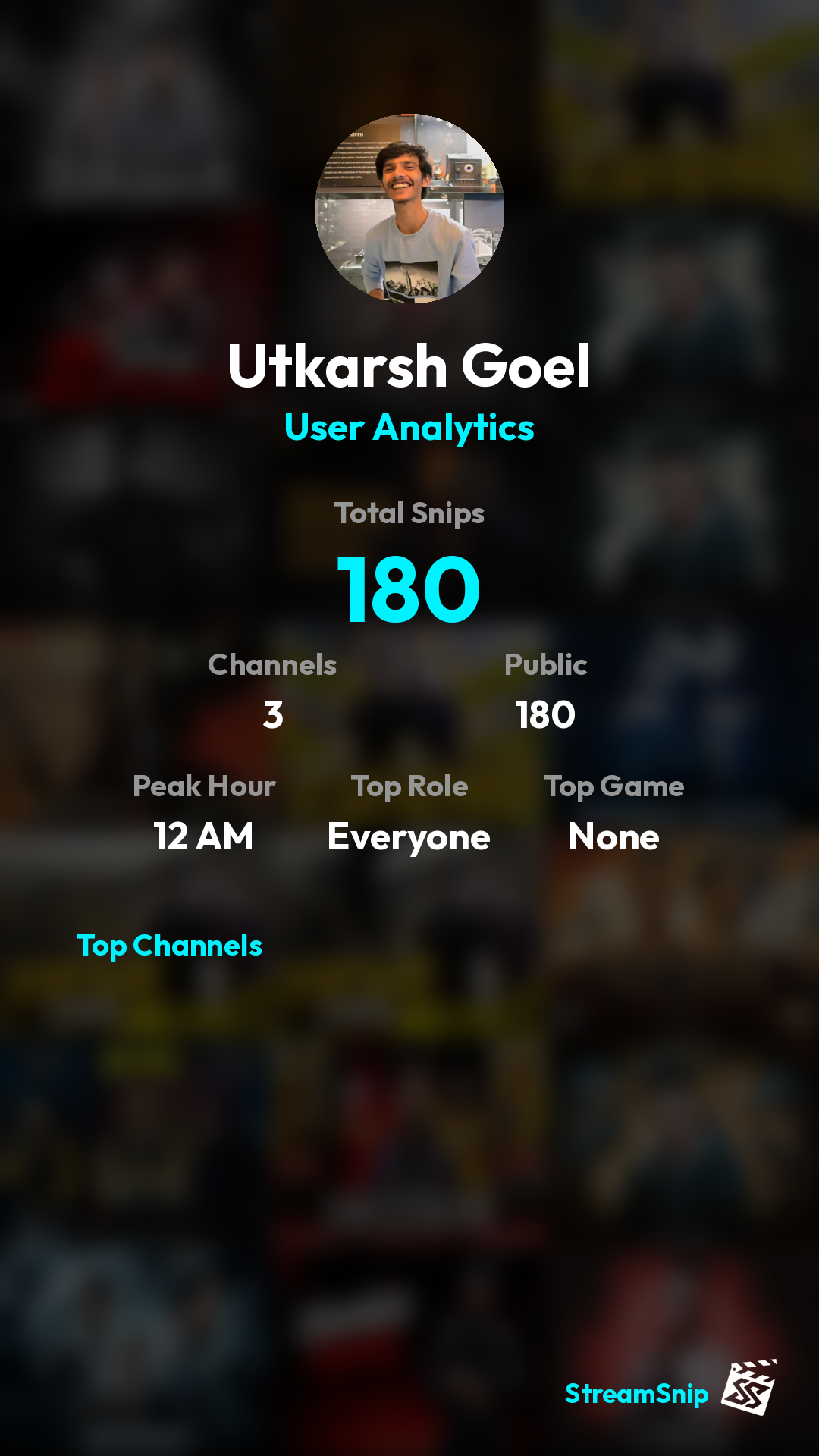 Stats Share Card