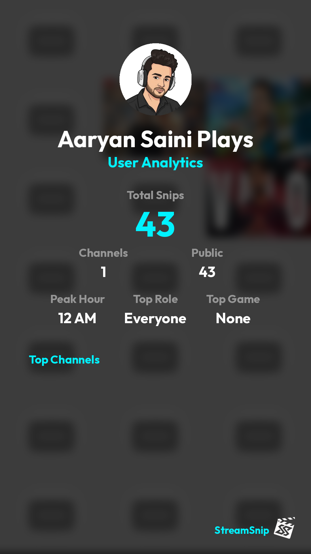 Stats Share Card