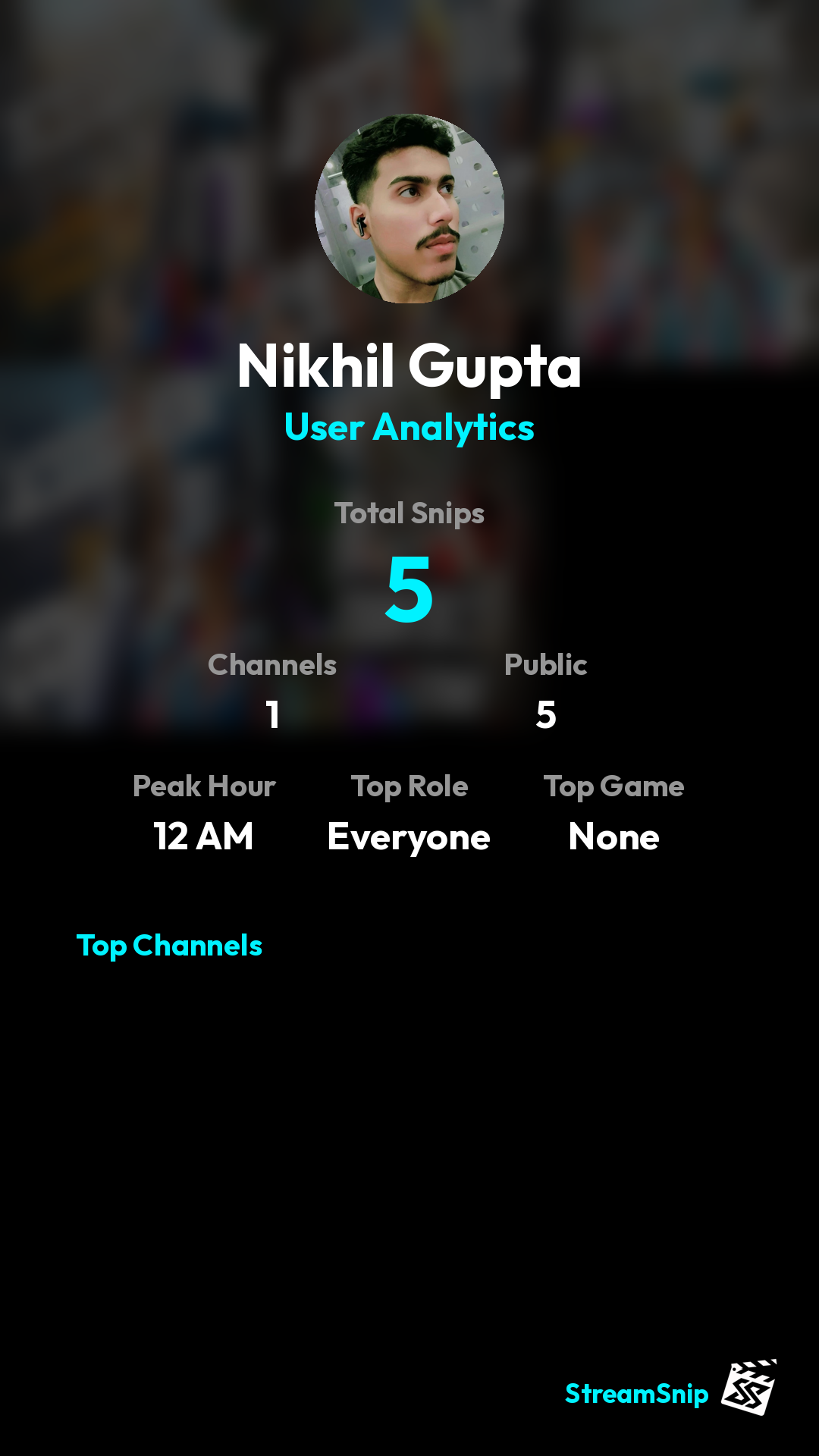 Stats Share Card