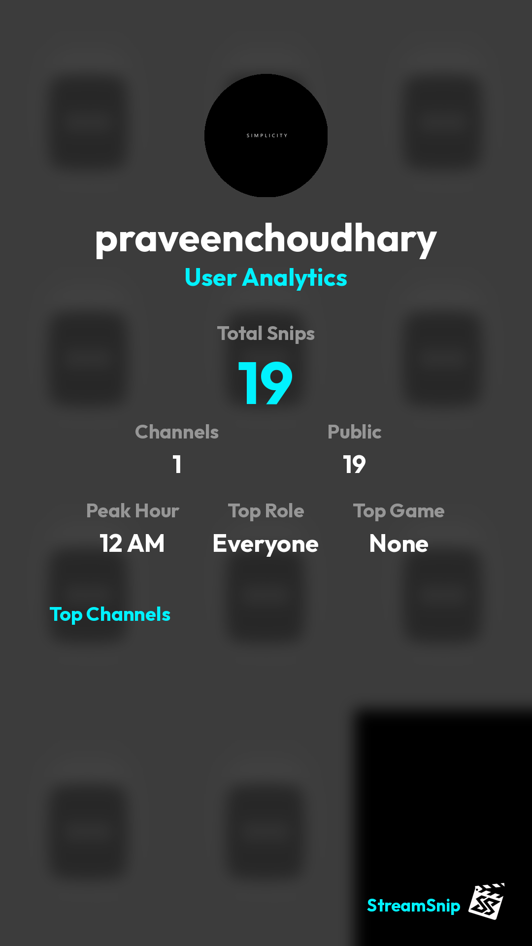 Stats Share Card