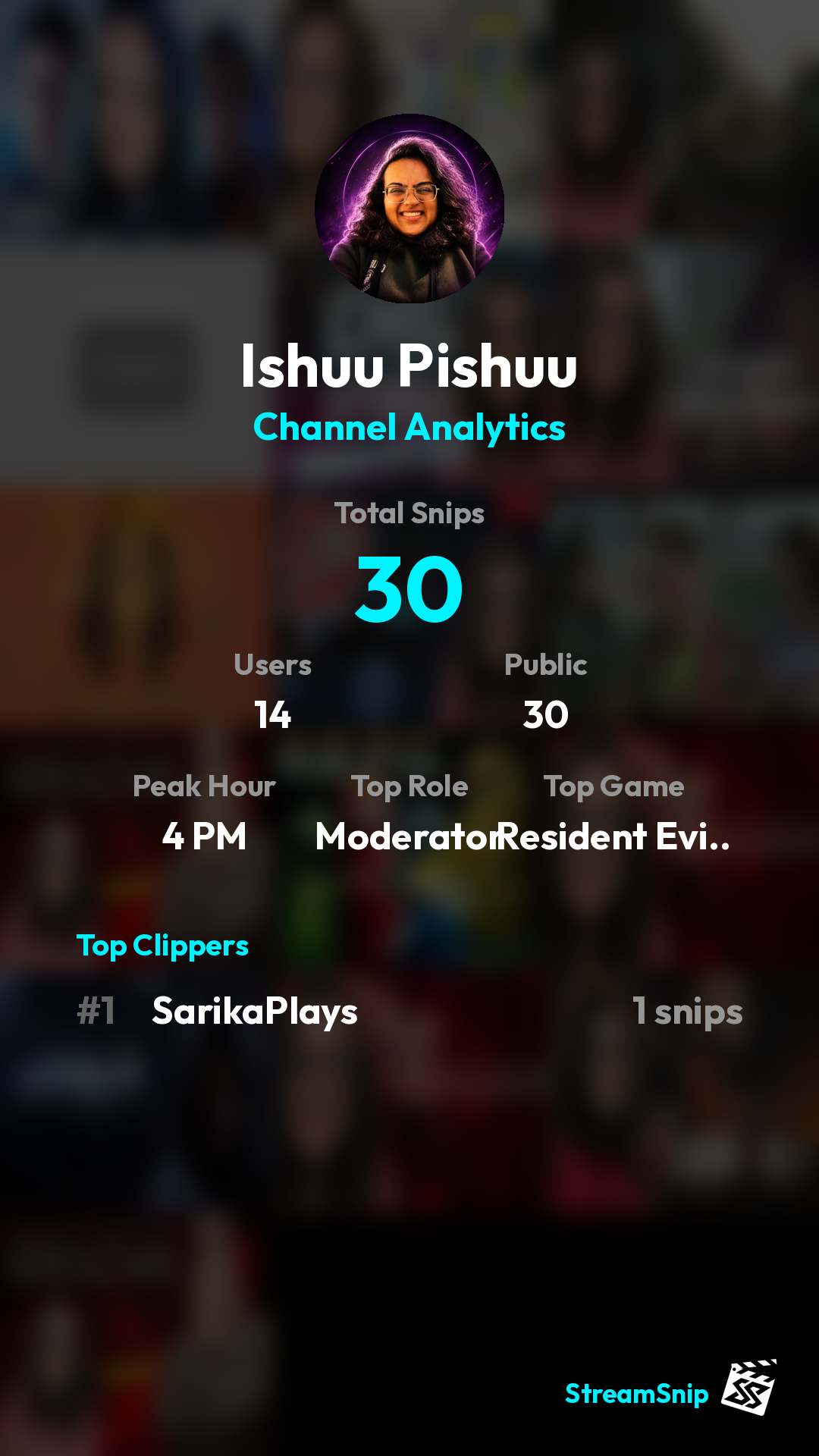 Stats Share Card