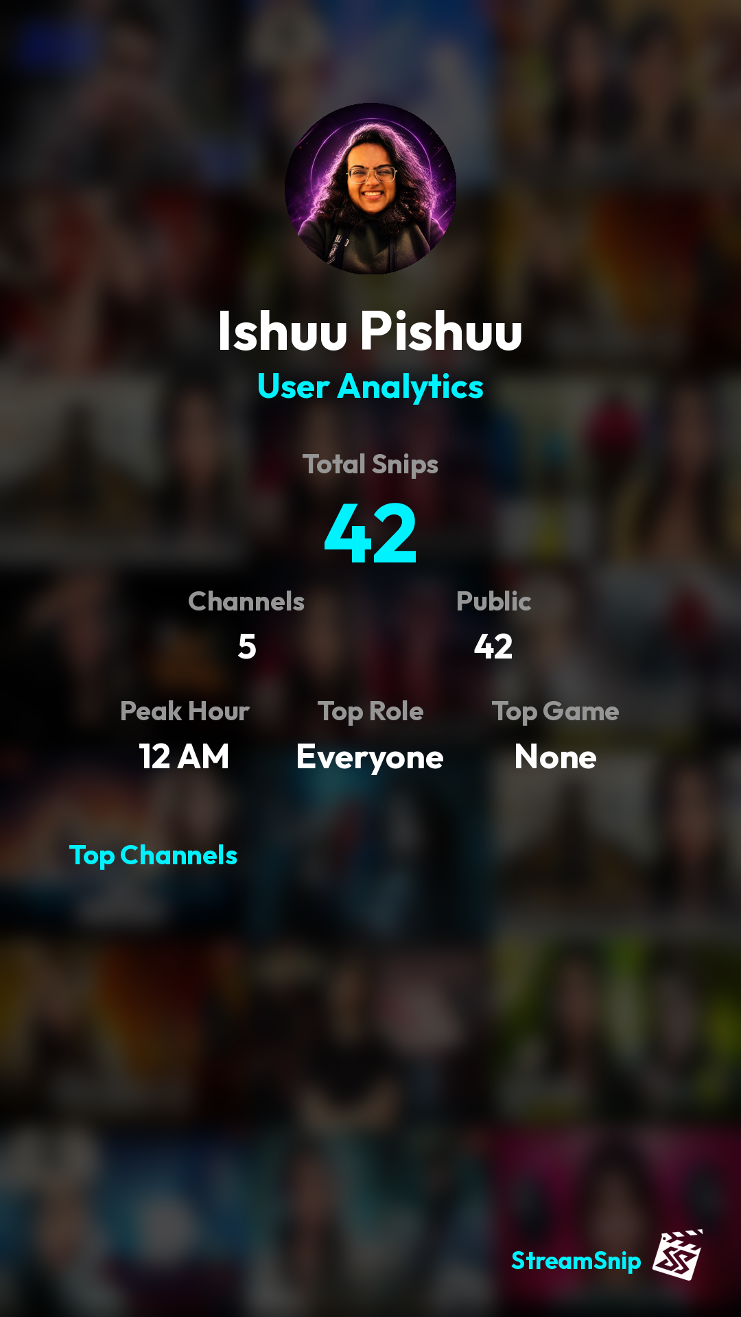 Stats Share Card